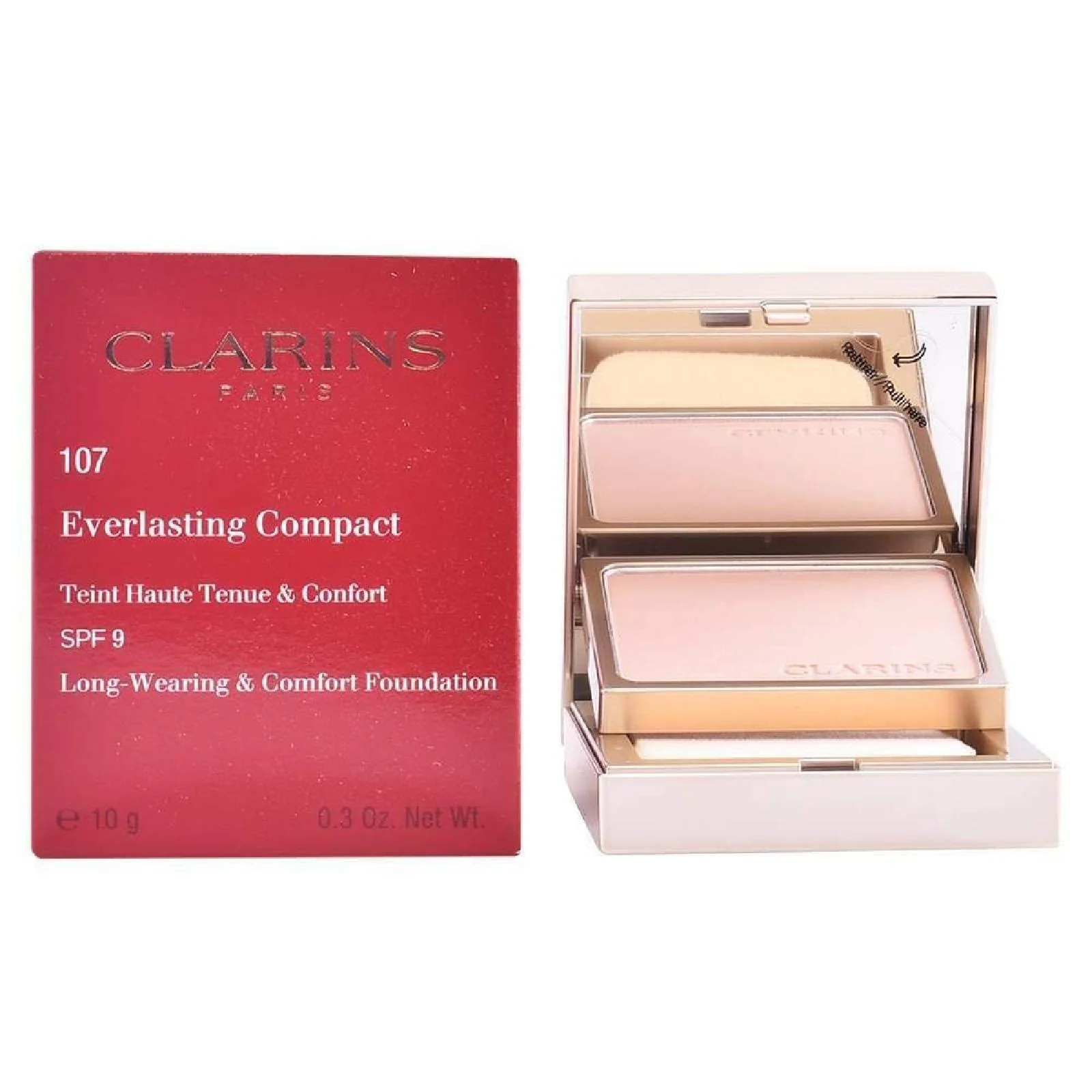 Clarins Everlasting Compact Spf 9 for Women - Image 2