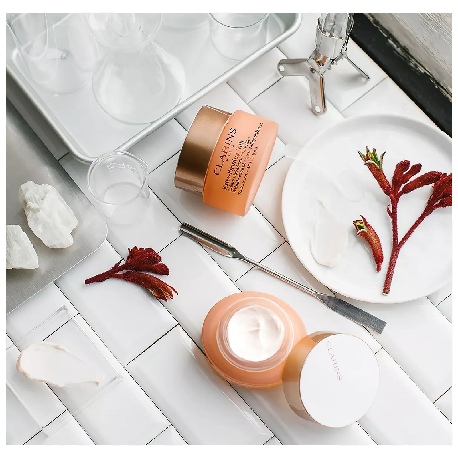 Clarins Extra Firming Day Cream for Women - Image 3