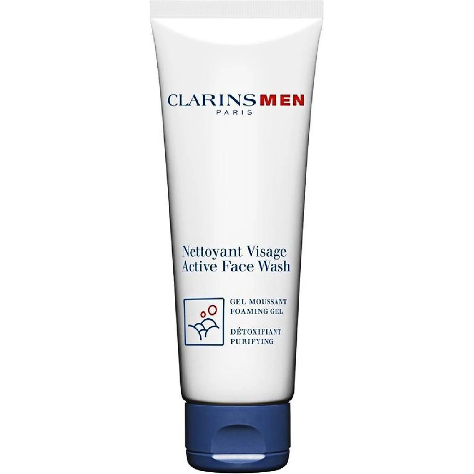 Clarins Men Nettoyant Visage Active Face Wash Foaming Gel - Image 2