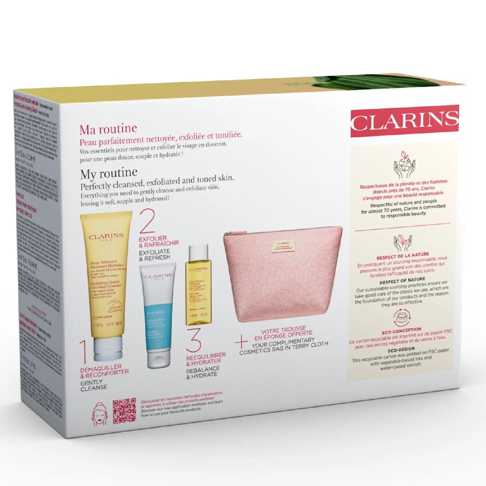 Clarins My Routine Perfectly Cleansed Gift Set - Image 3