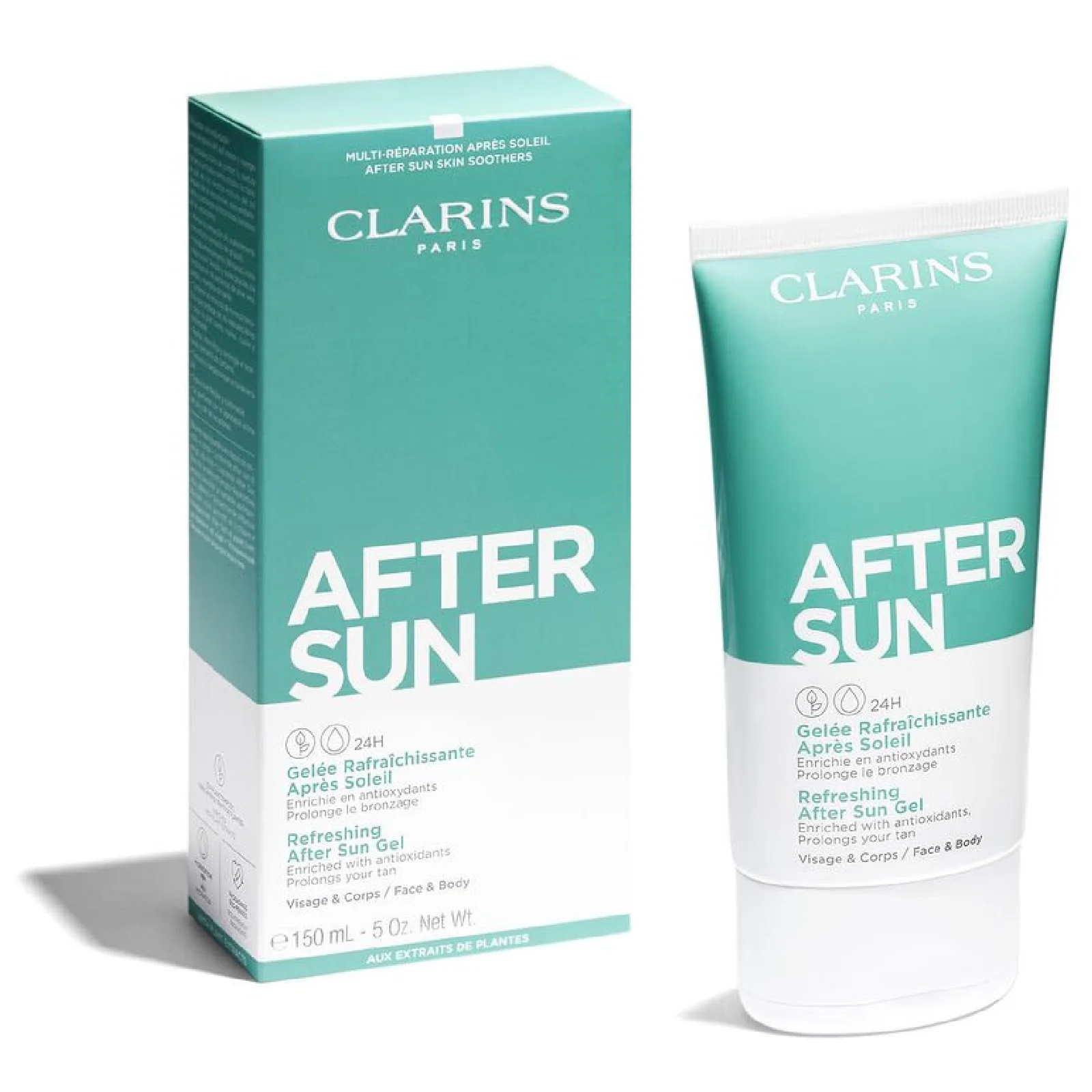 Clarins Refreshing After Sun Gel Prolongs for Face & Body - Image 4