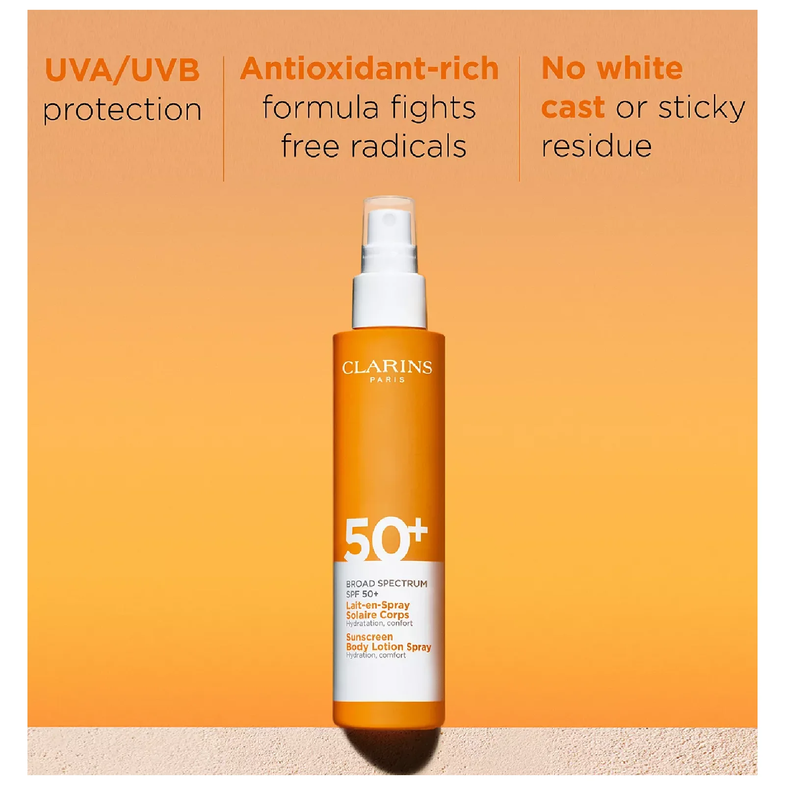 Clarins Sunscreen Body Lotion Spray - Image 2