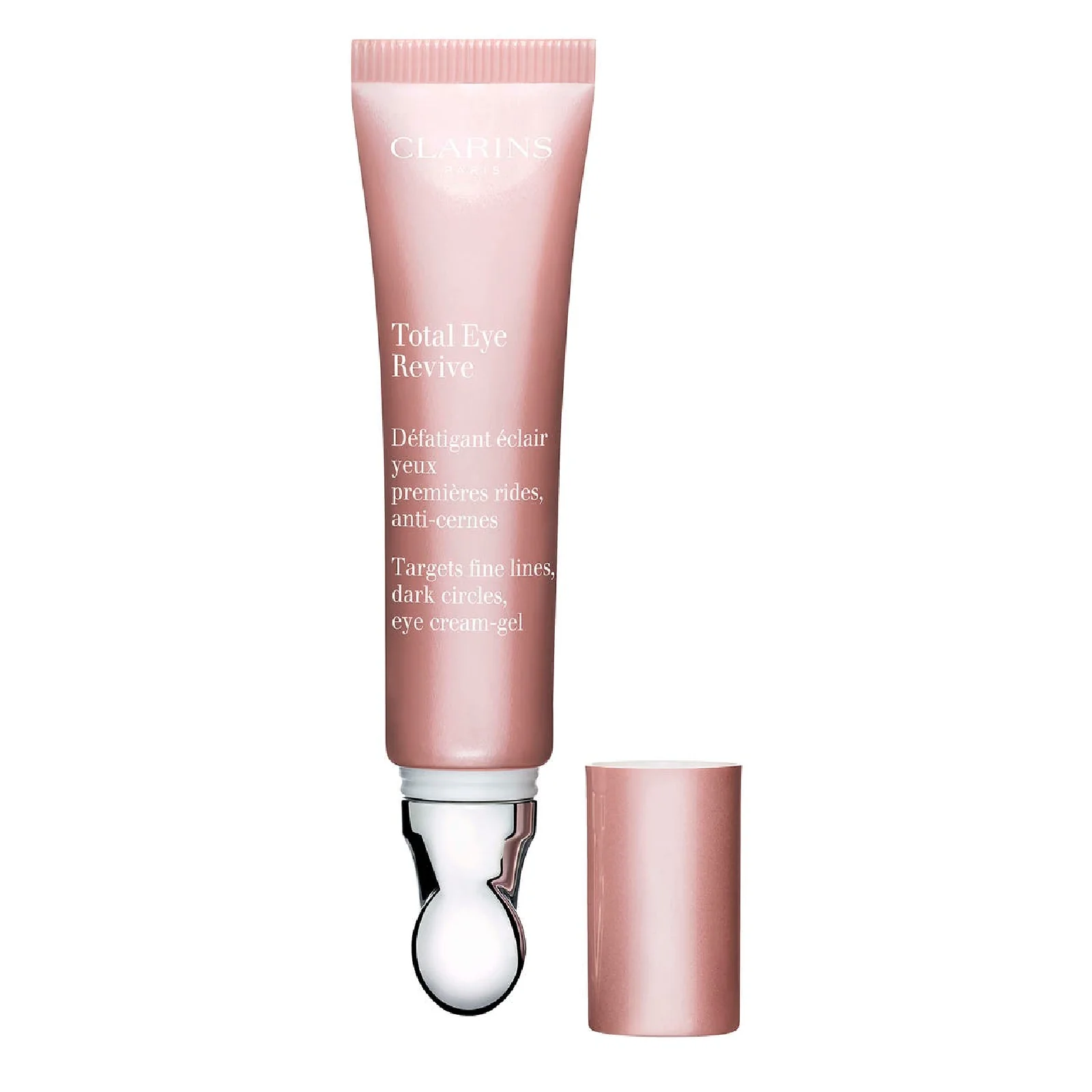 Clarins Total Eye Revive Targets Fine Lines Dark Circles Eye Cream-gel - Image 2