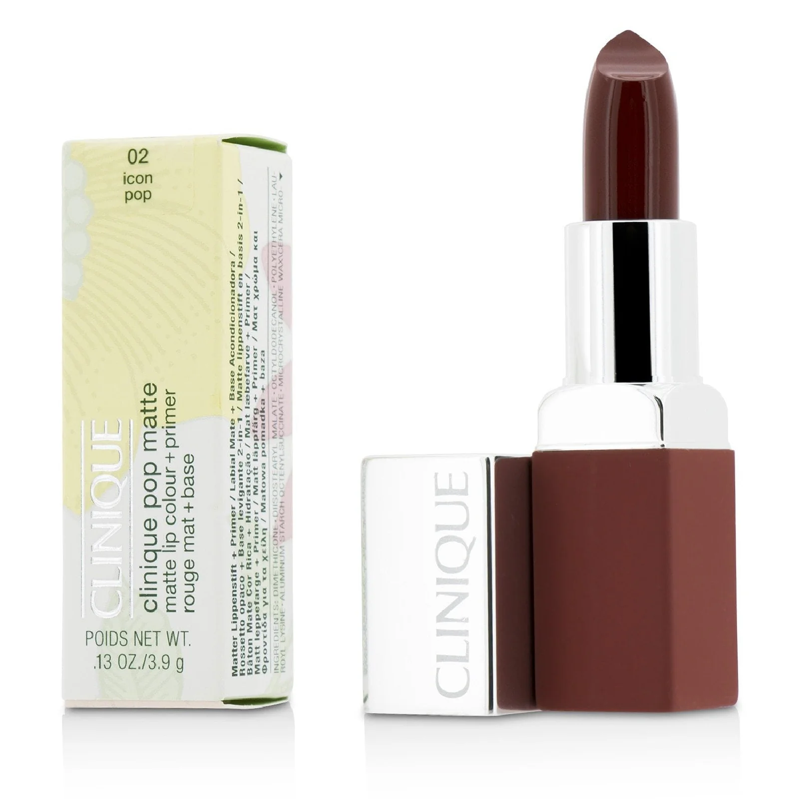 Clinique Pop Matte Lip Colour & Primer Lipstick - Image 2