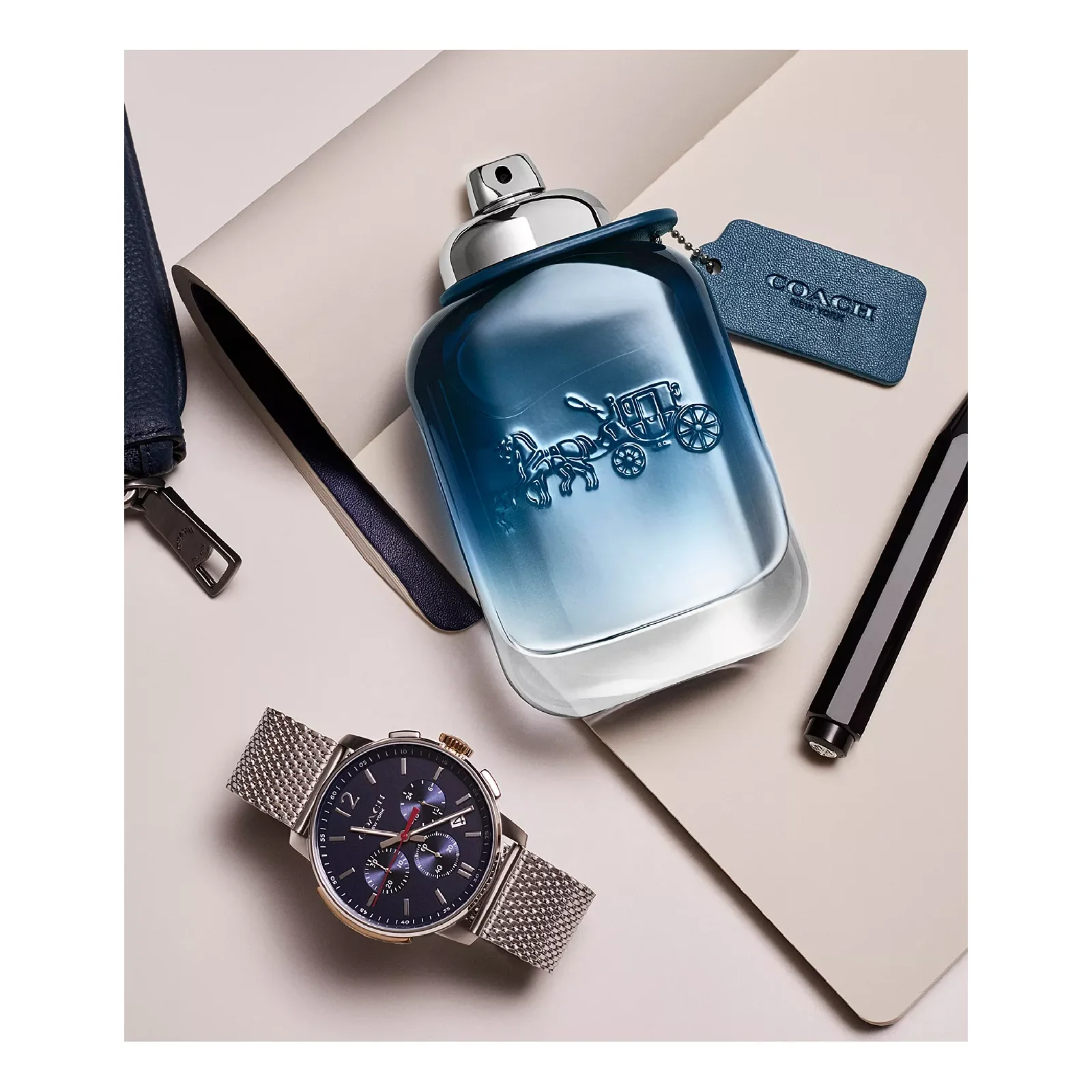 Coach Blue Eau de Toilette for Men - Image 6
