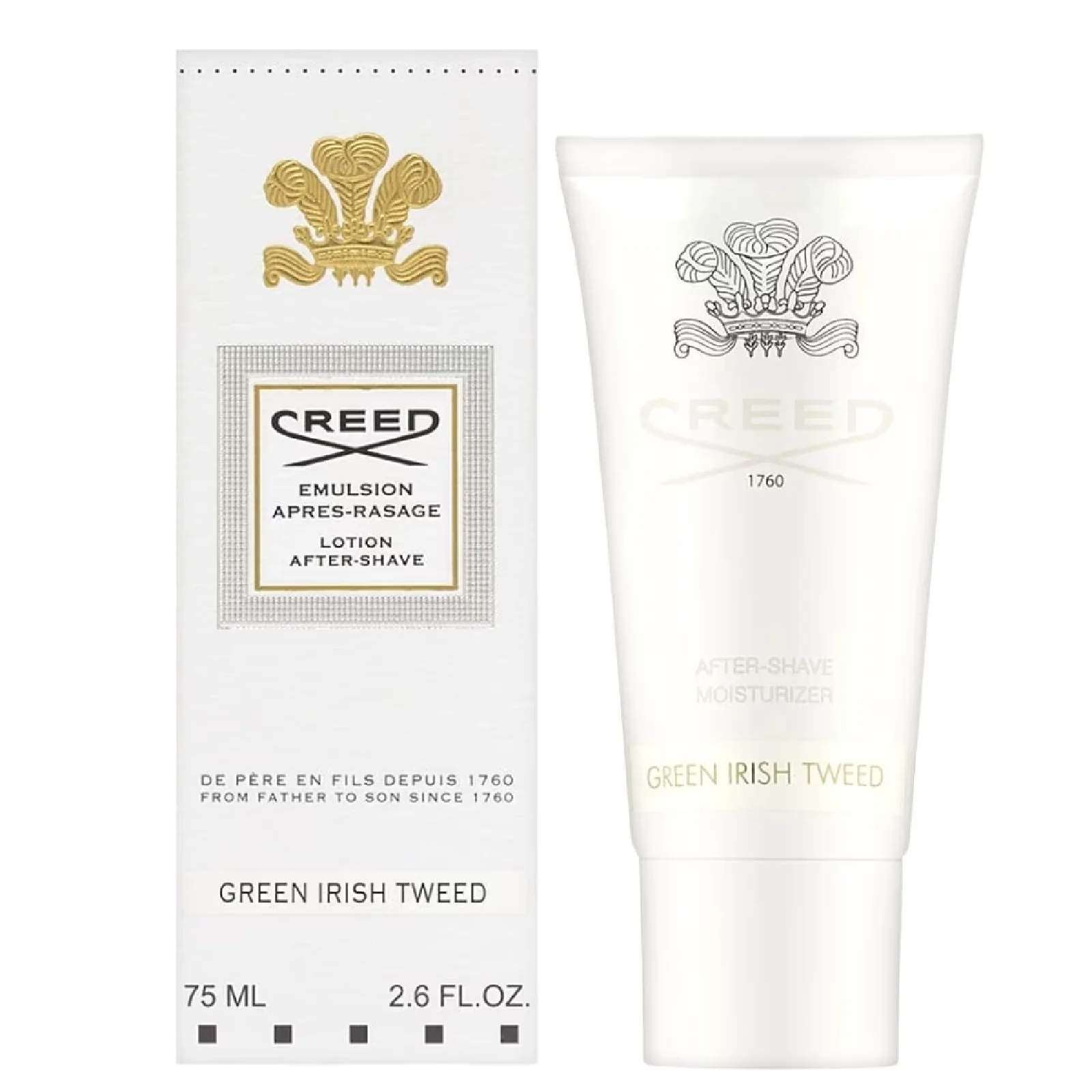 Creed Green Irish Tweed Aftershave for Men - Image 2