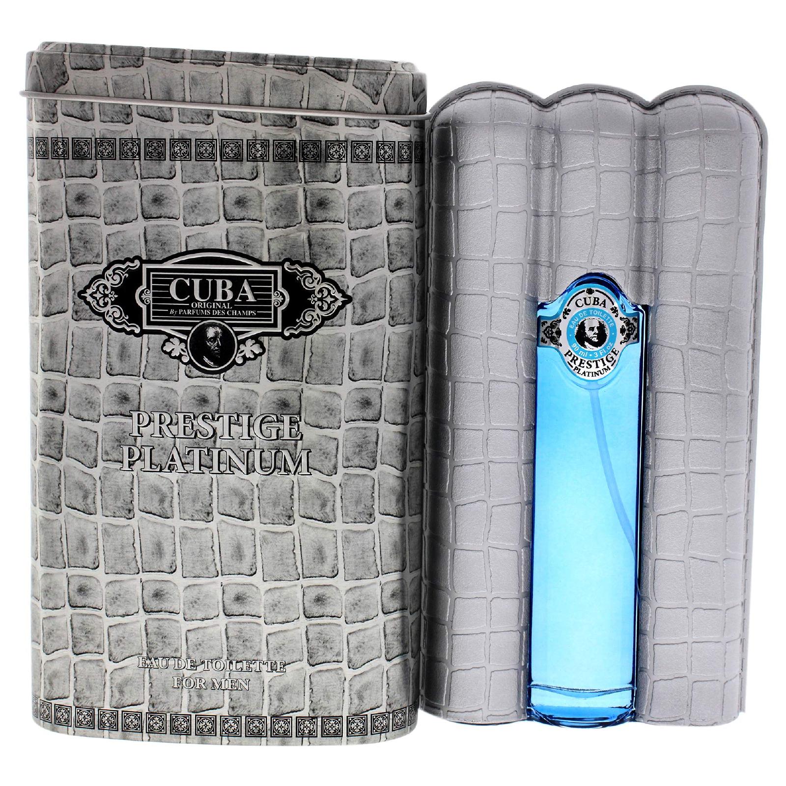 Cuba Prestige Platinum Eau de Toilette for Men - Image 2