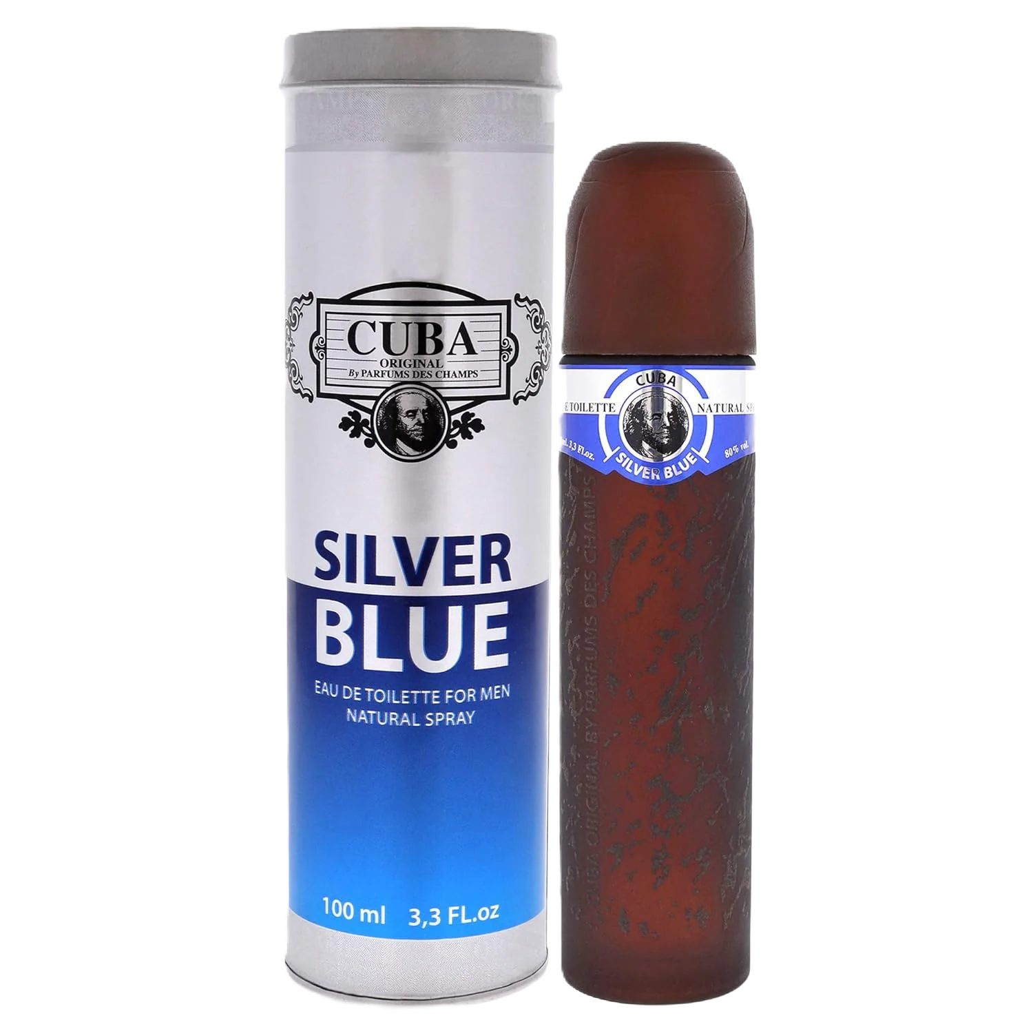Cuba Silver Eau de Toilette for Men - Image 3