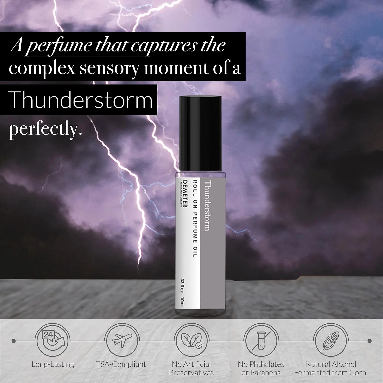 Demeter Thunderstorm Perfume Oil for Everyone - Image 3