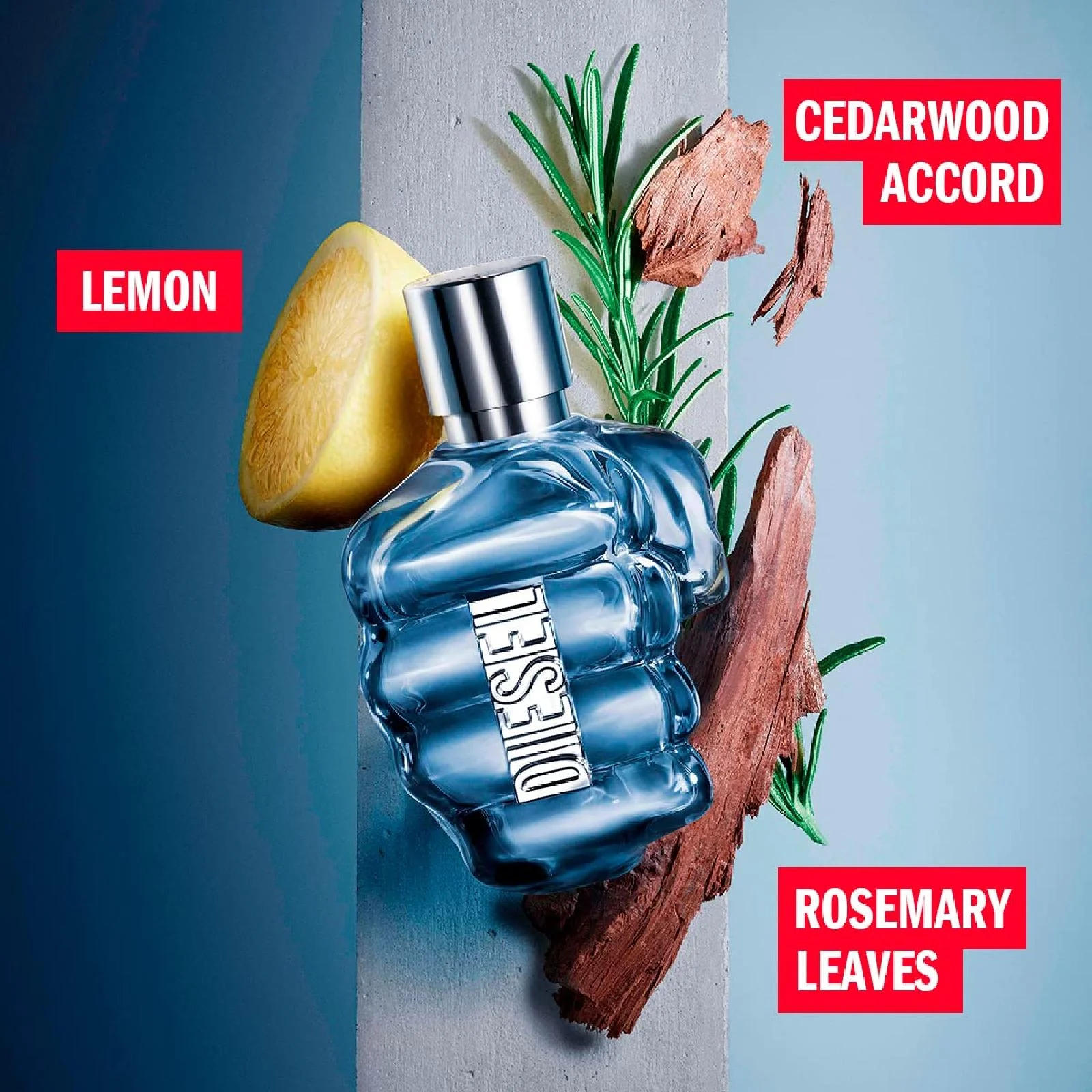 Diesel Only The Brave Tattoo Eau de Toilette for Men - Image 3