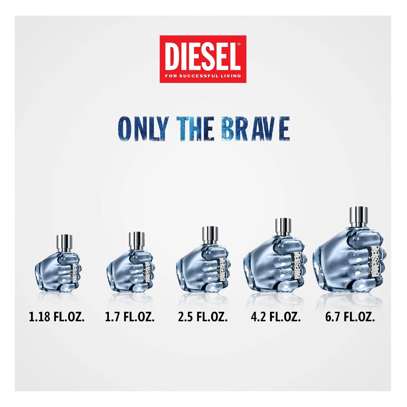 Diesel Only The Brave Tattoo Eau de Toilette for Men - Image 5