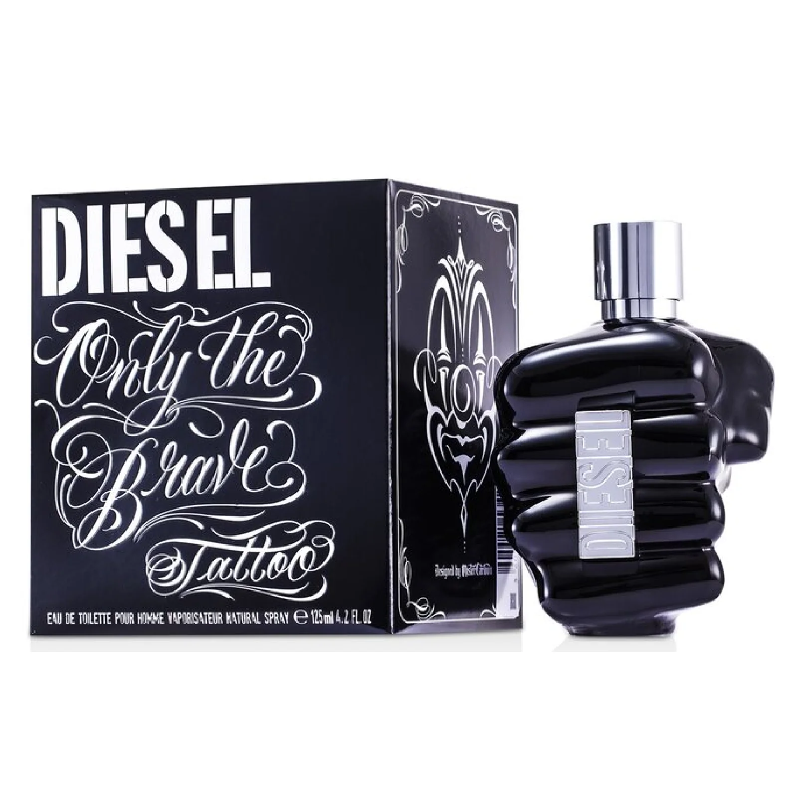 Diesel Only The Brave Tattoo Eau de Toilette for Men - Image 9