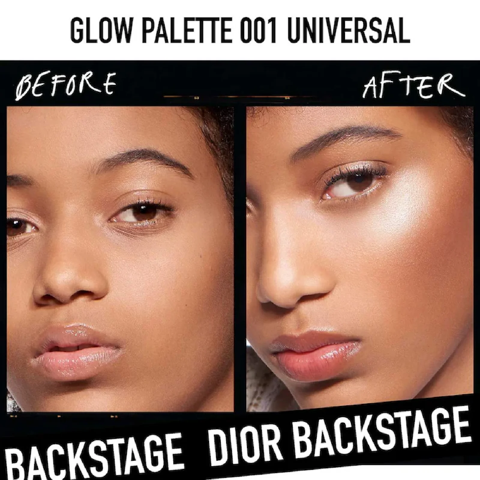 Dior Backstage Glow Face Palette Highlight and Blush - Image 8