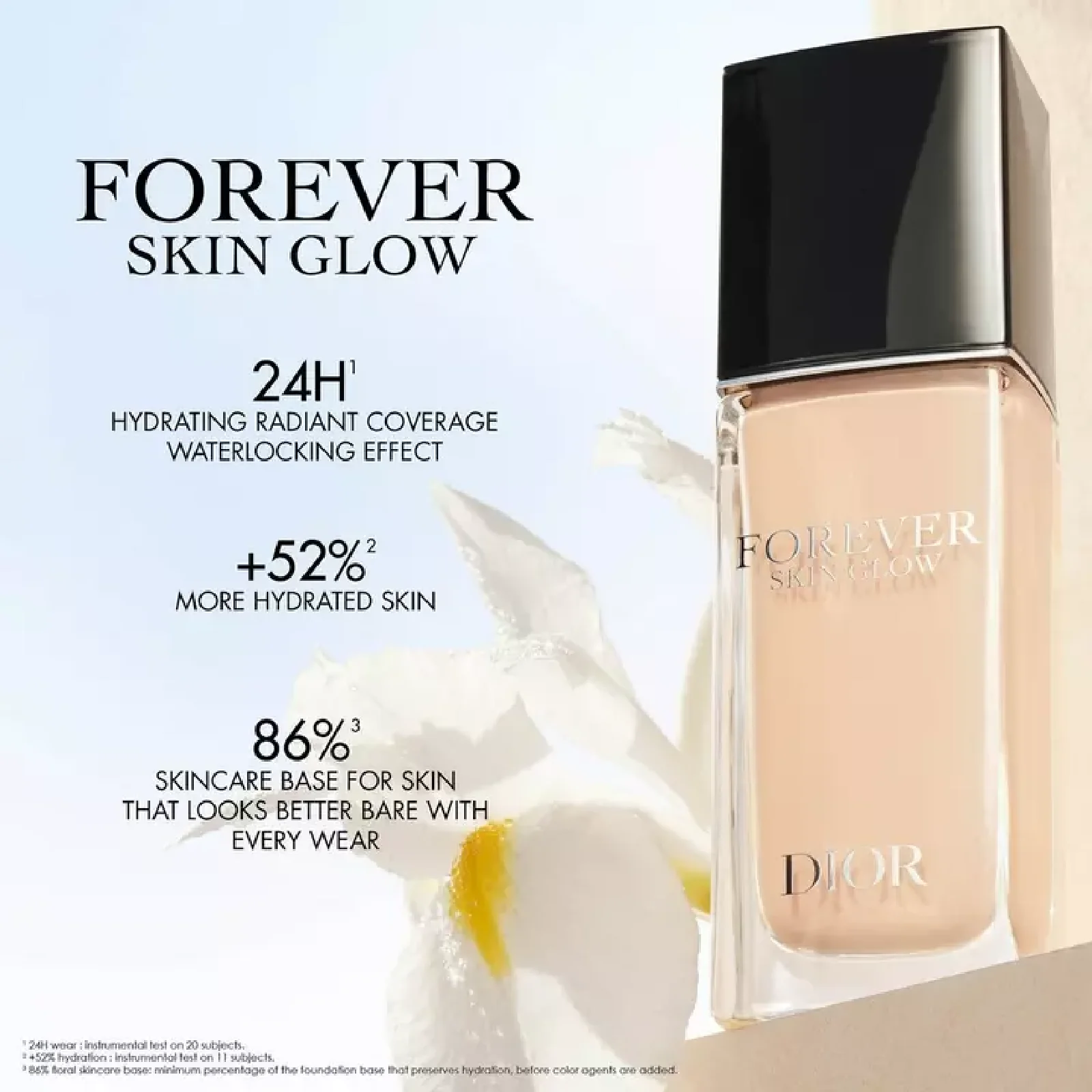 Dior Forever Skin Glow 24h Wear Radiant Foundation Spf 20 - Image 8