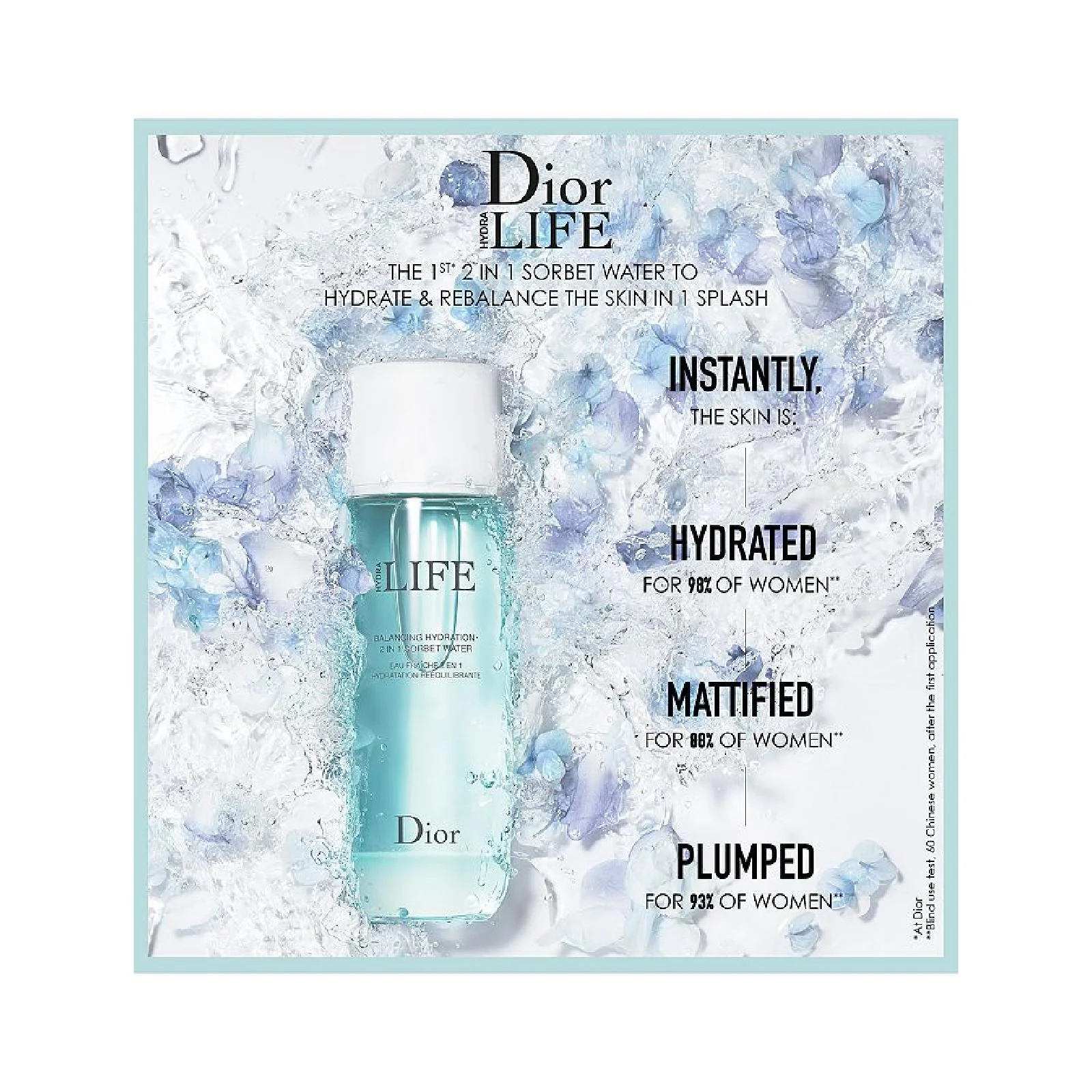 Dior Hydra Life Balancing Hydration 2 In 1 Sorbet Water for Women - Image 3