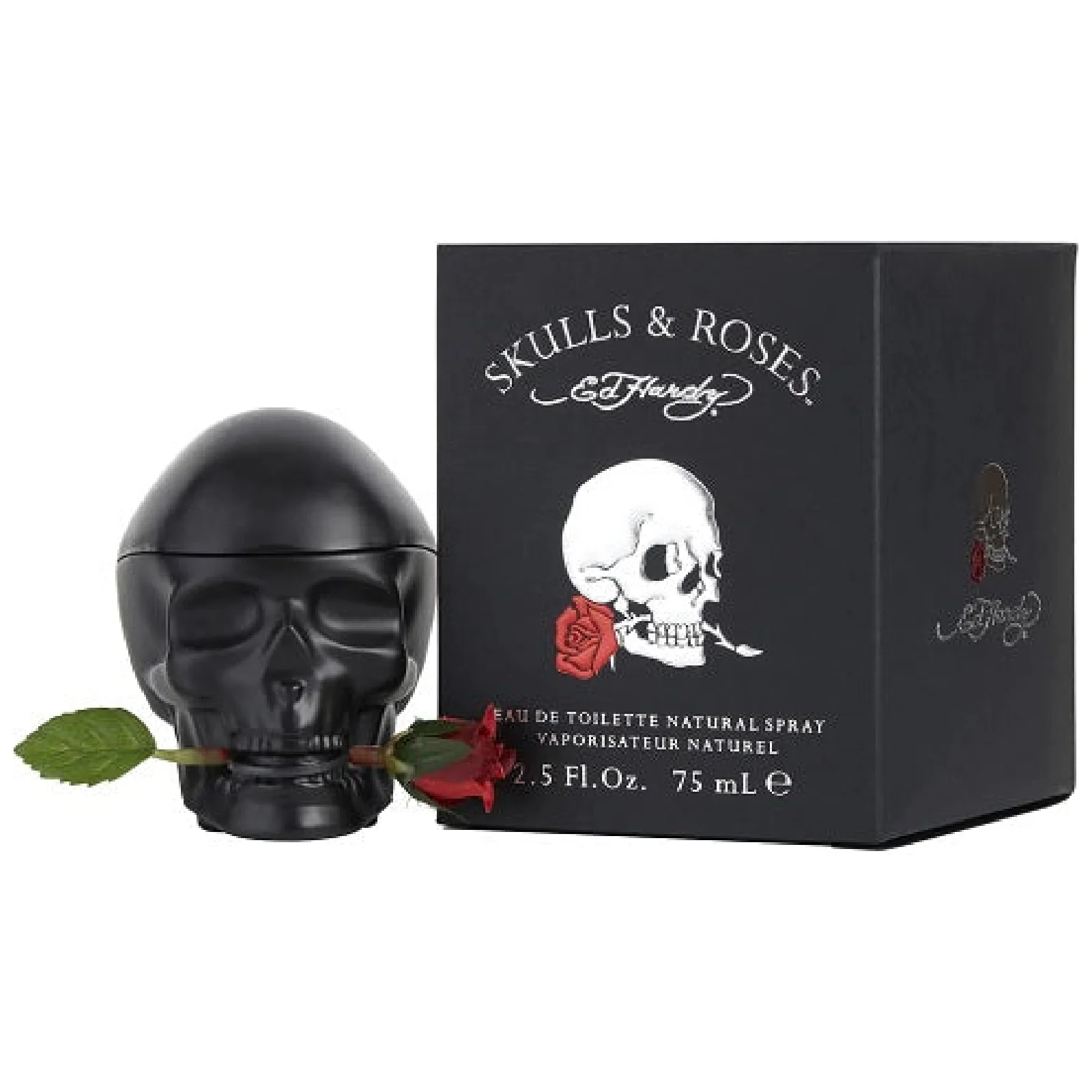 Ed Hardy Skulls & Roses Eau de Toilette for Men - Image 2