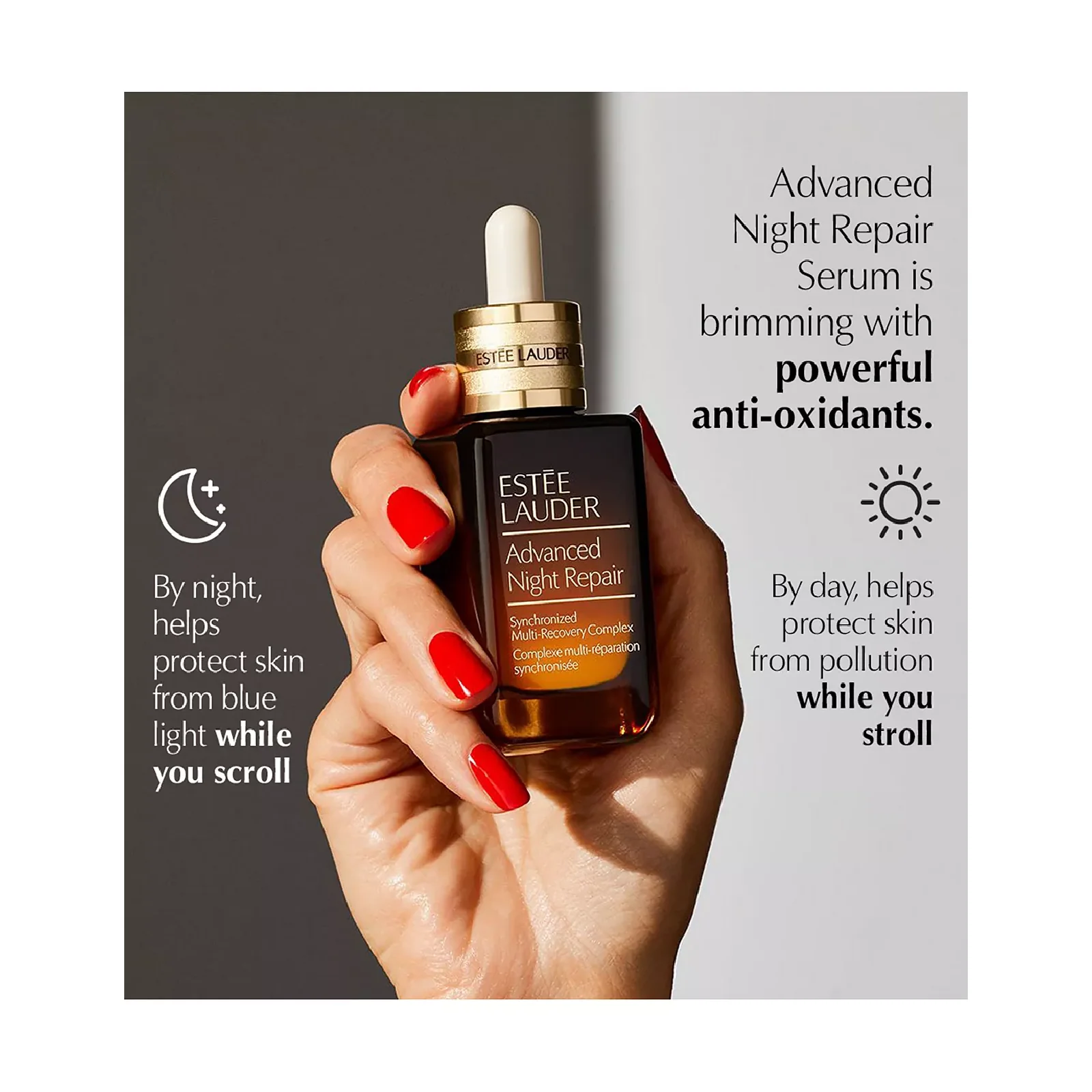 Estee Lauder Advanced Night Repair Synchronized Multi-Recovery Complex Serum for Women - Image 5