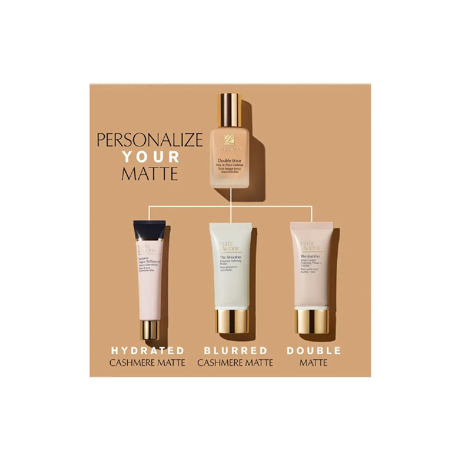 Estee Lauder Double Wear Nude Water Fresh Makeup for Women - Image 10
