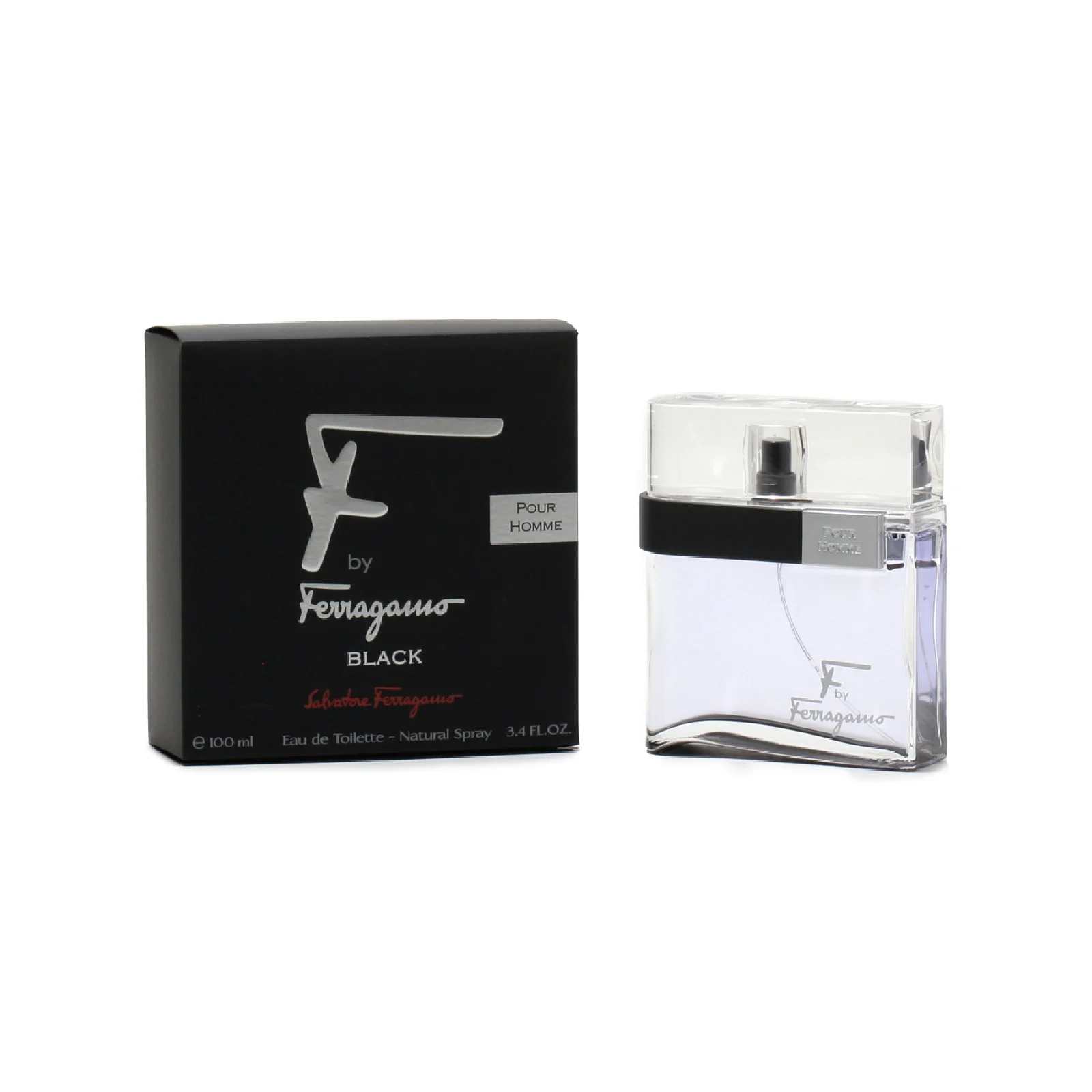 Ferragamo F Black Eau de Toilette for Men - Image 2