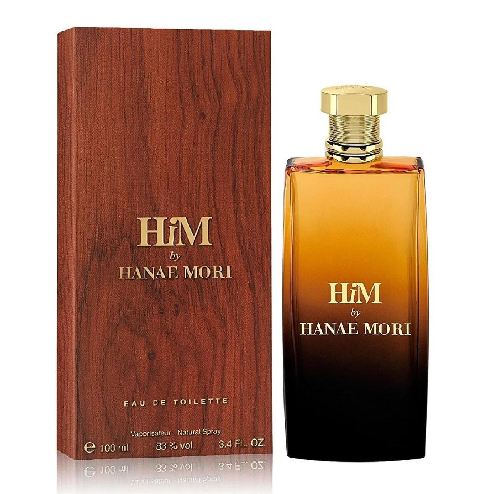 Hanae Mori Him Eau de Toilette for Men - Image 2