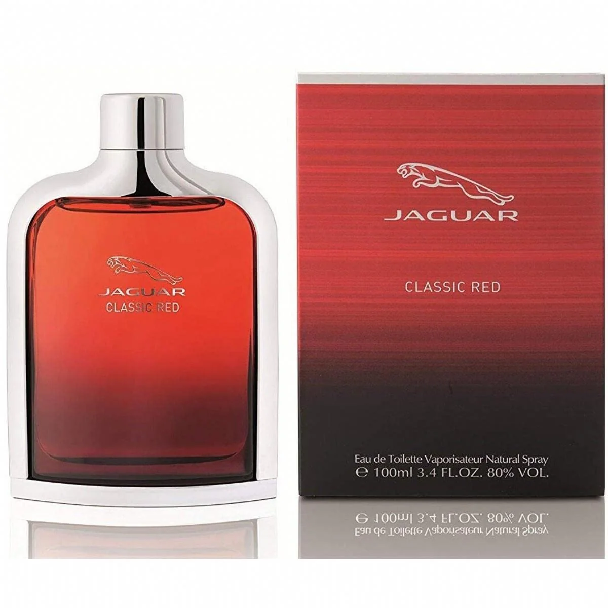 Jaguar Classic Red Eau de Toilette for Men - Image 4