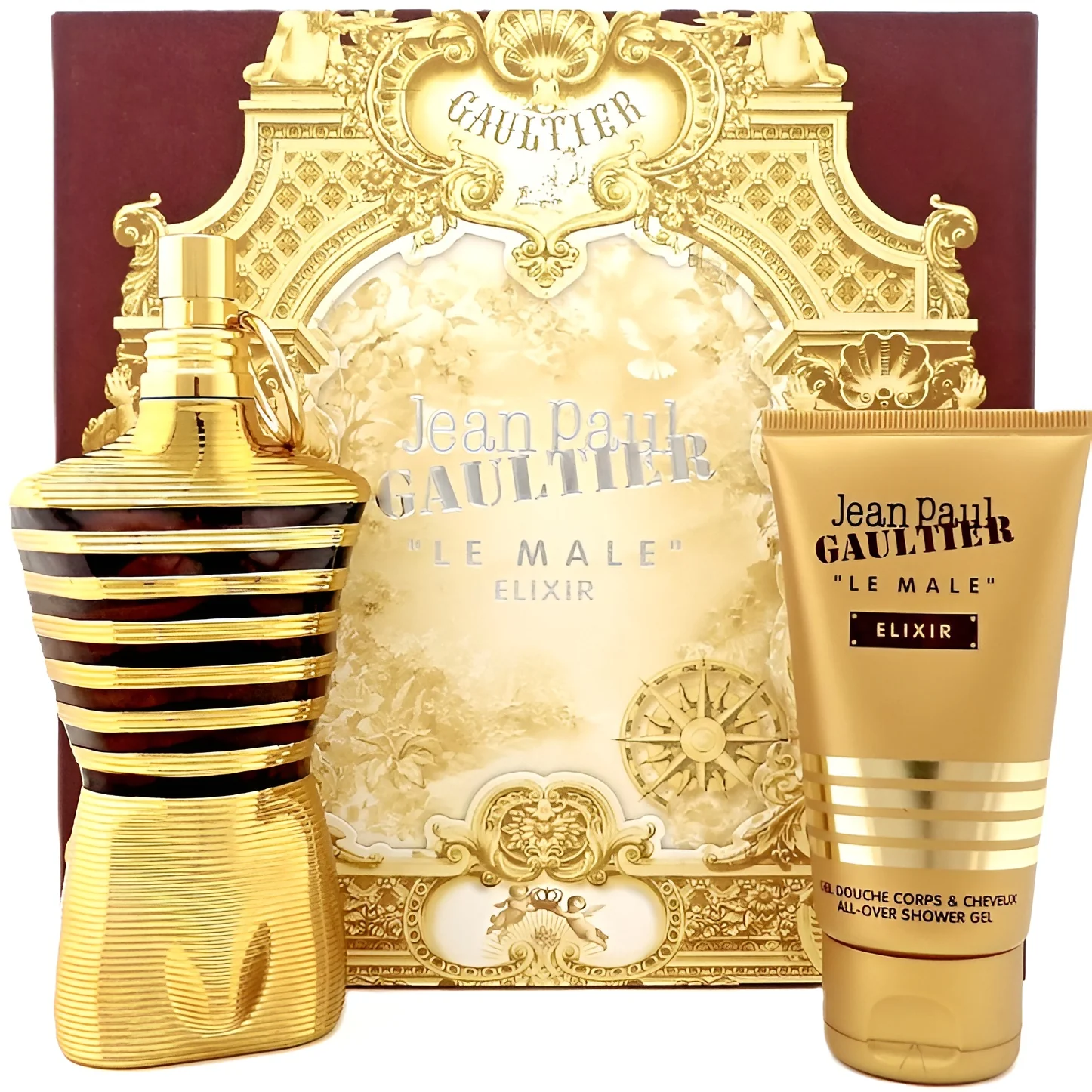Jean Paul Gaultier Le Male Elixir Gift Set for Men - Image 2