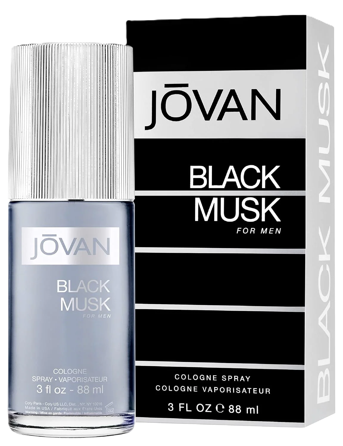 Jovan Black Musk Cologne for Men - Image 2
