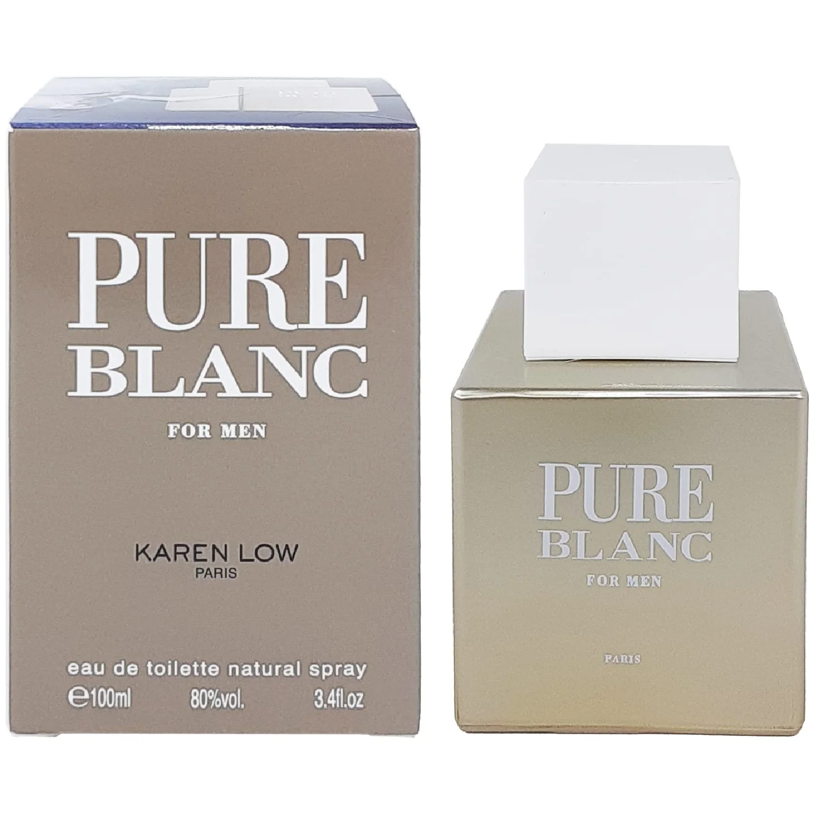 Karen Low Pure Blanc Eau de Toilette for Men - Image 4