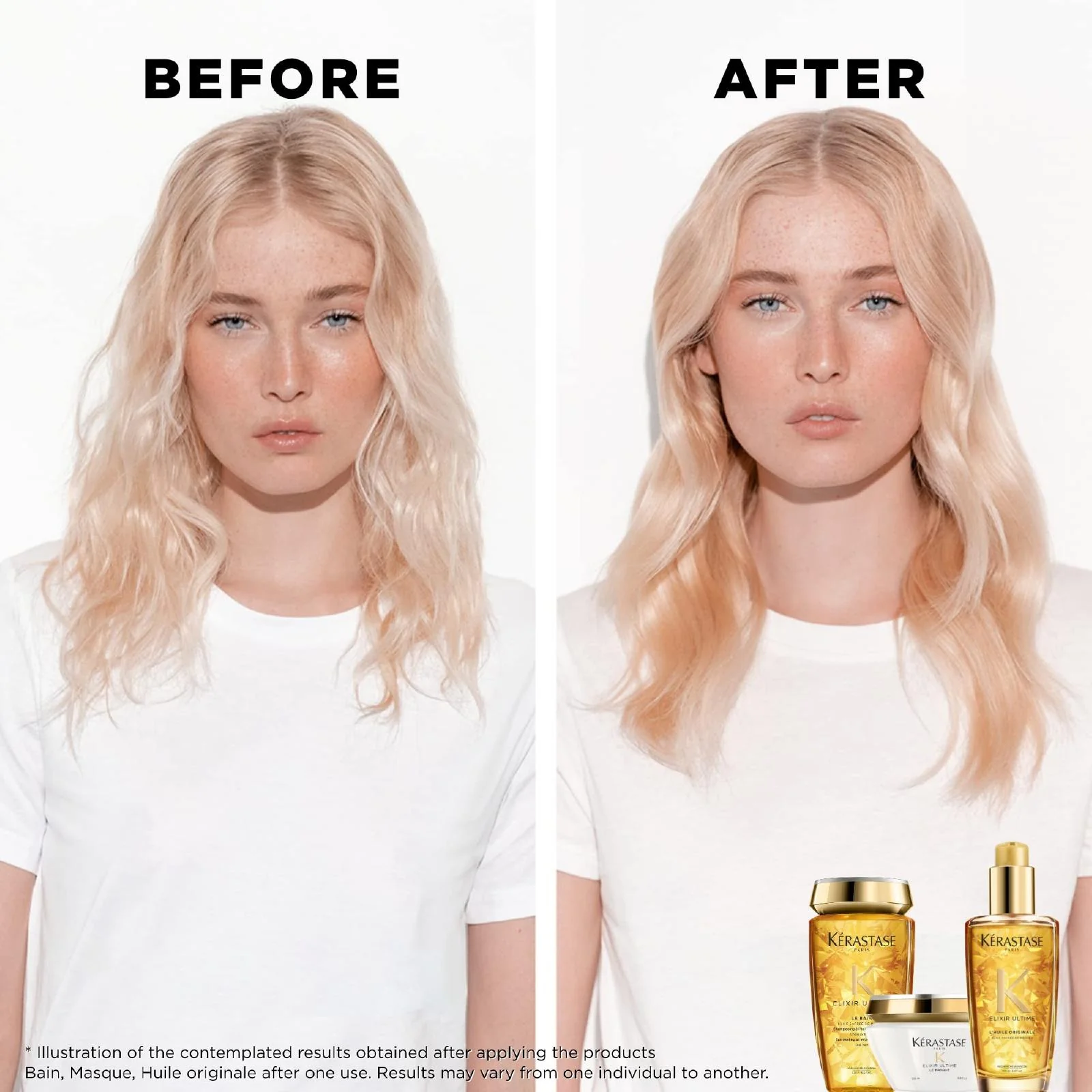 Kerastase Elixir Ultime Le Fondant Beautifying Oil Infused Conditioner for Everyone - Image 4