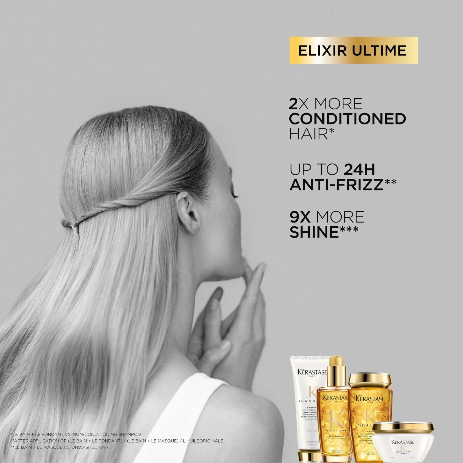 Kerastase Elixir Ultime Le Fondant Beautifying Oil Infused Conditioner for Everyone - Image 6
