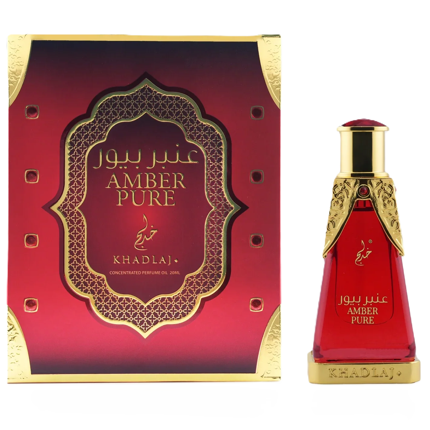 Khadlaj Amber Pure Concentrated Perfume Oil for Everyone - Image 2