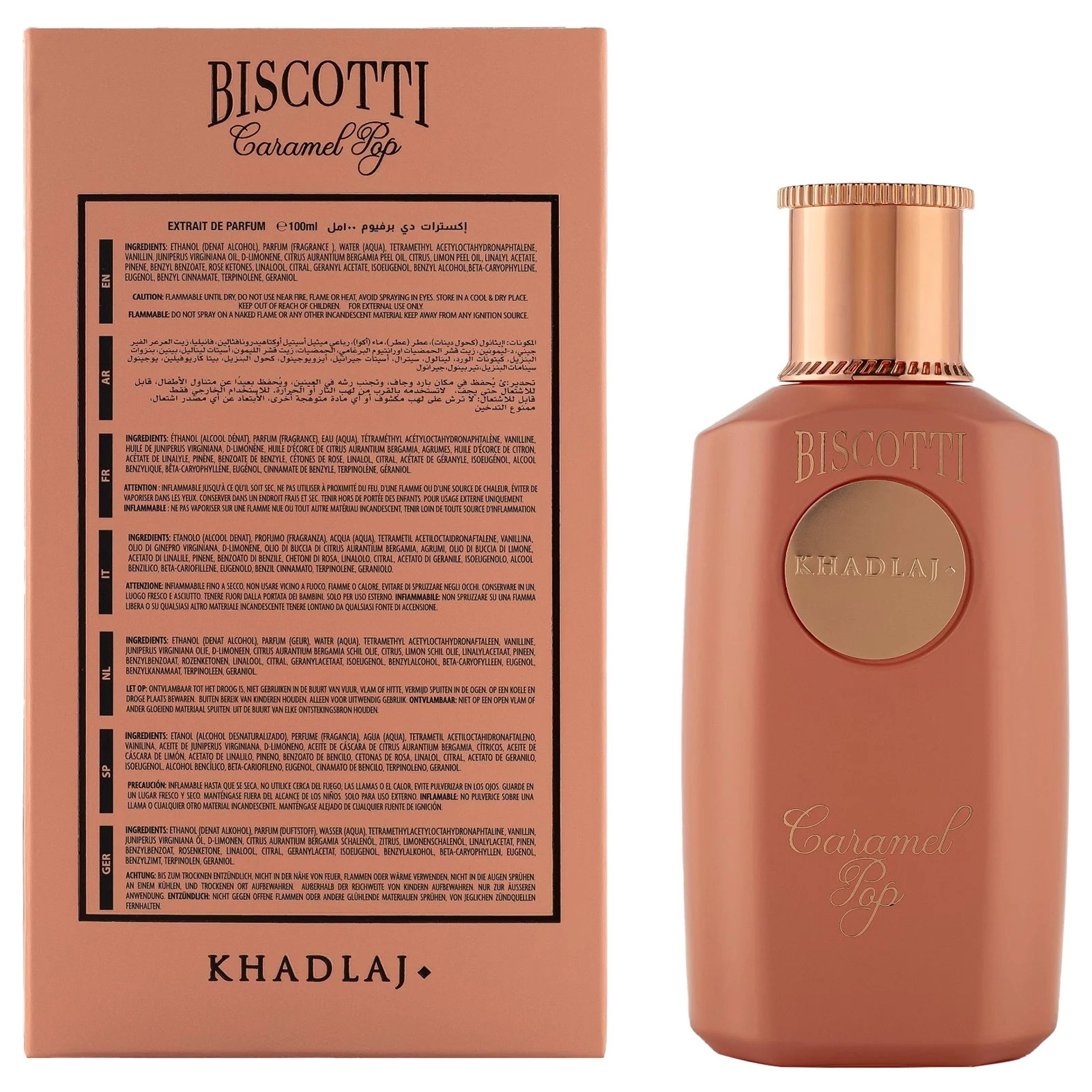 Khadlaj Biscotti Caramel Pop Extrait de Parfum for Everyone - Image 3