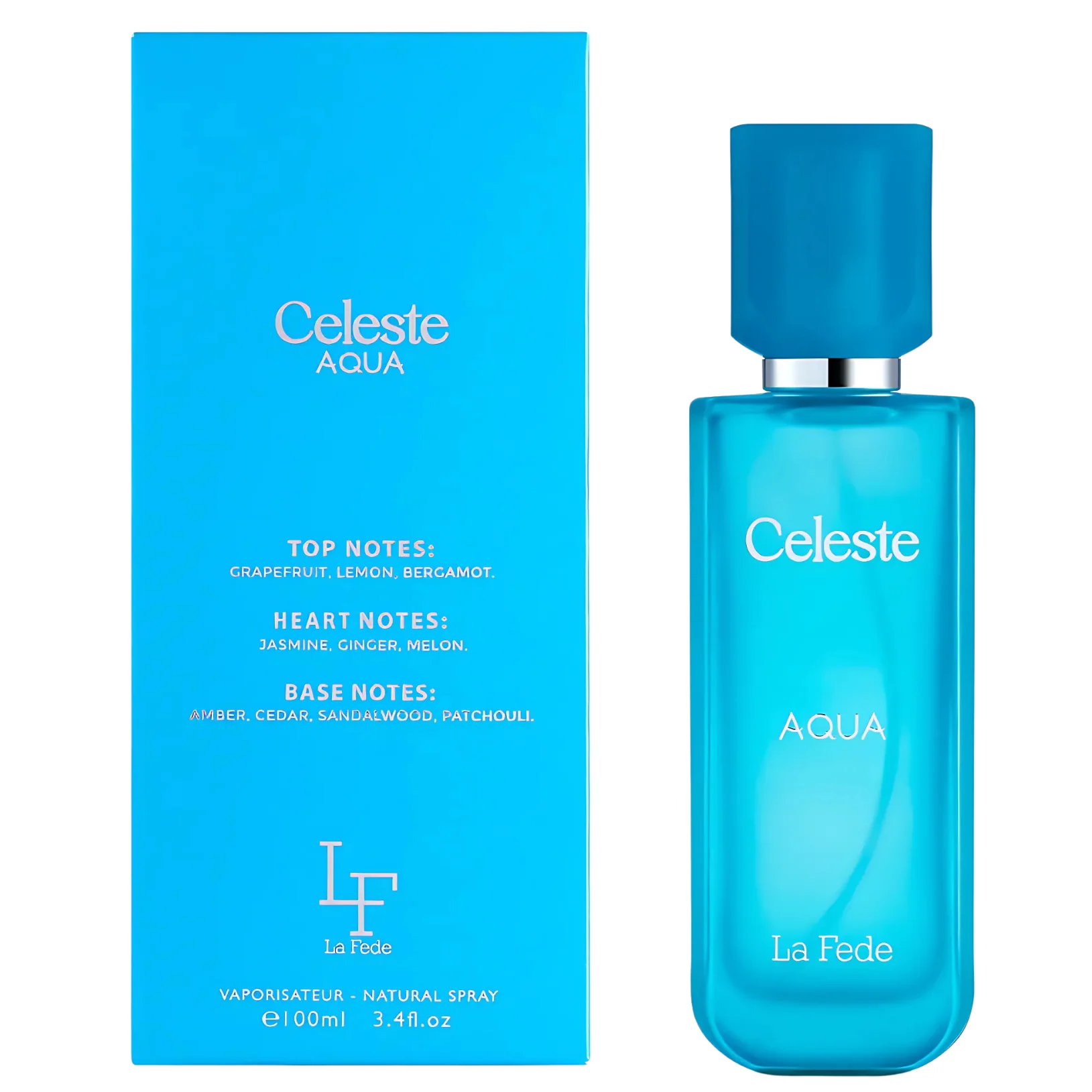 Khadlaj La Fede Celeste Aqua Eau de Parfum for Everyone - Image 2
