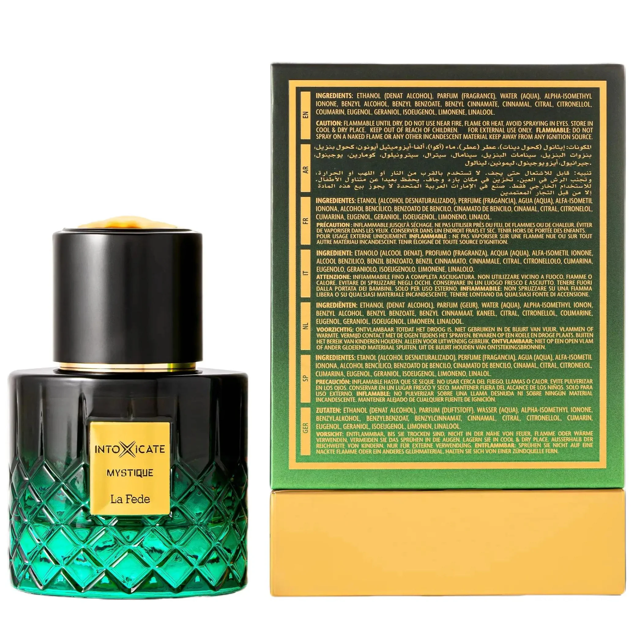 Khadlaj La Fede Intoxicate Mystique Extrait de Parfum for Men - Image 3
