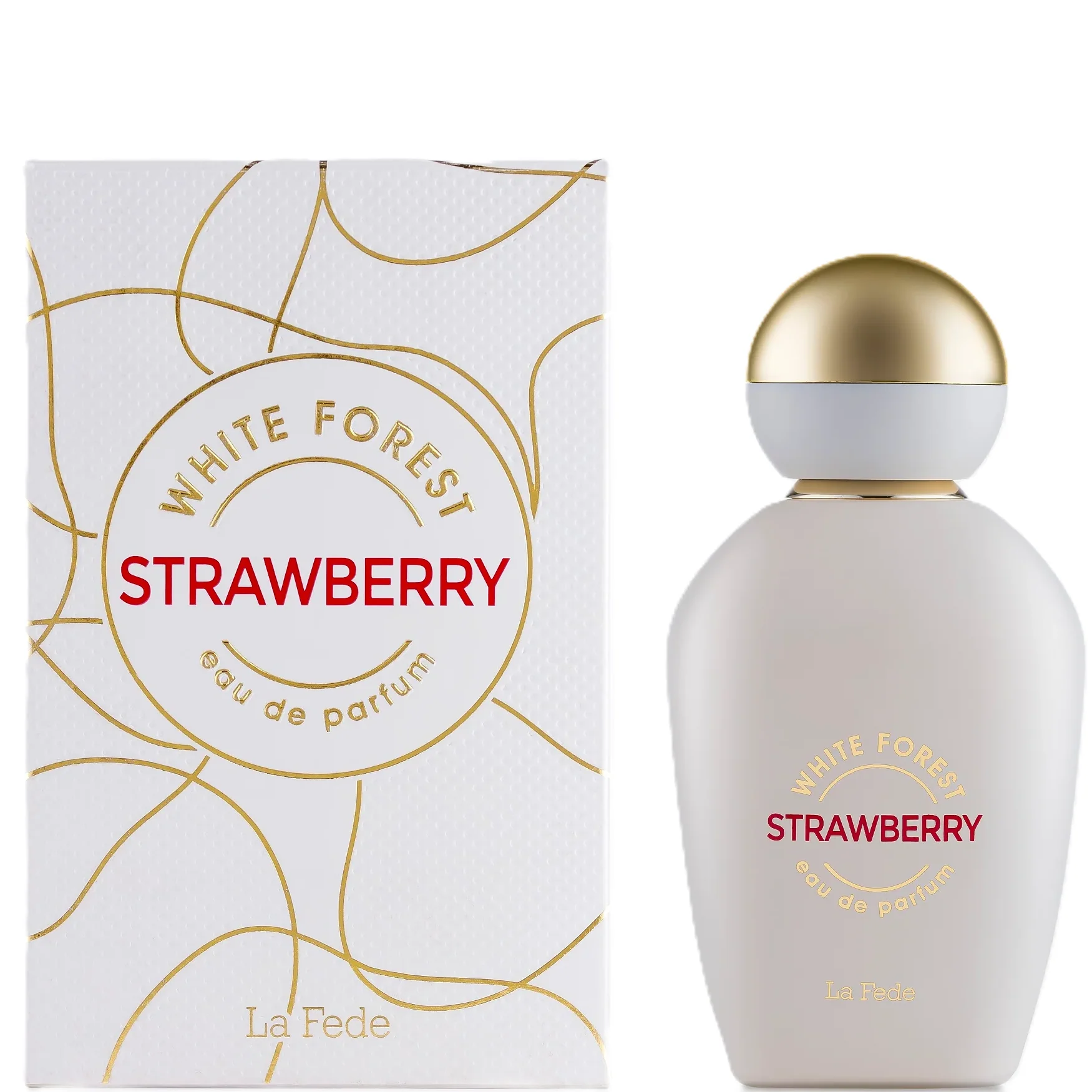 Khadlaj La Fede White Forest Strawberry Eau de Parfum for Women - Image 2