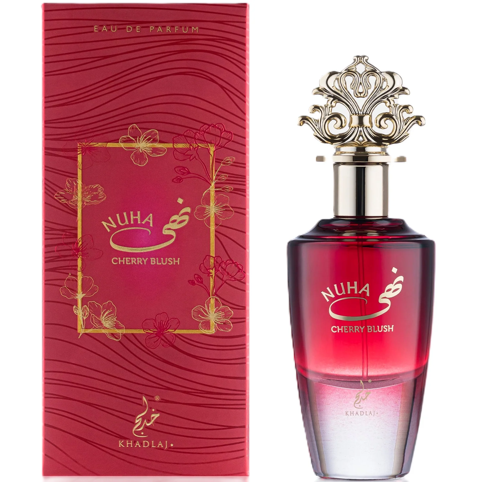 Khadlaj Nuha Cherry Blush Eau de Parfum for Women - Image 2