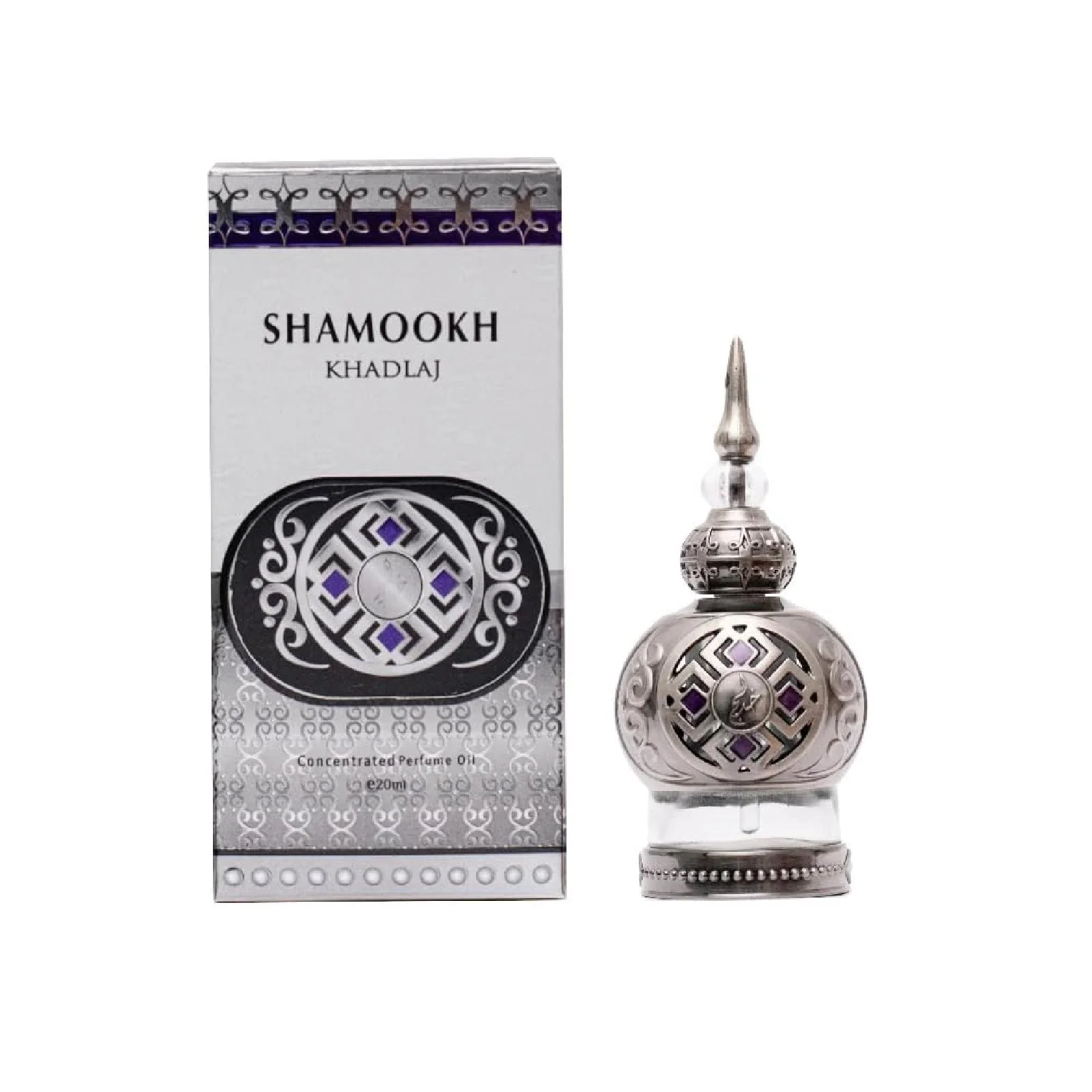 Khadlaj Shamookh Silver Concentrated Perfume Oil for Everyone - Image 2