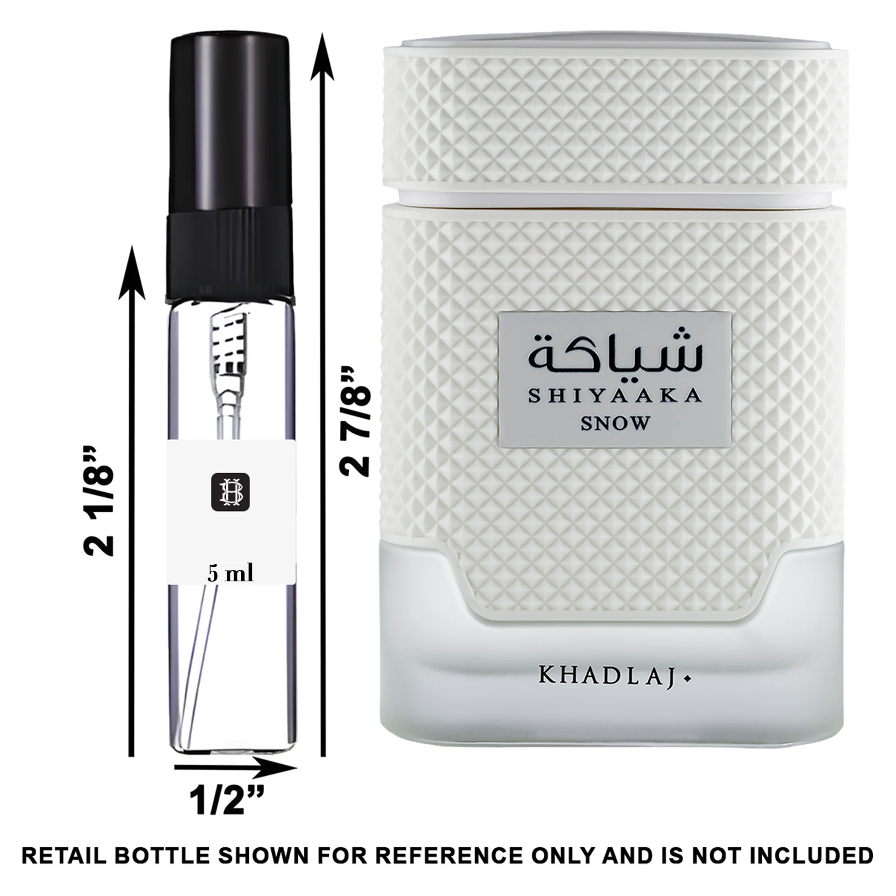 Khadlaj Shiyaaka Snow Eau de Parfum for Men - Image 9