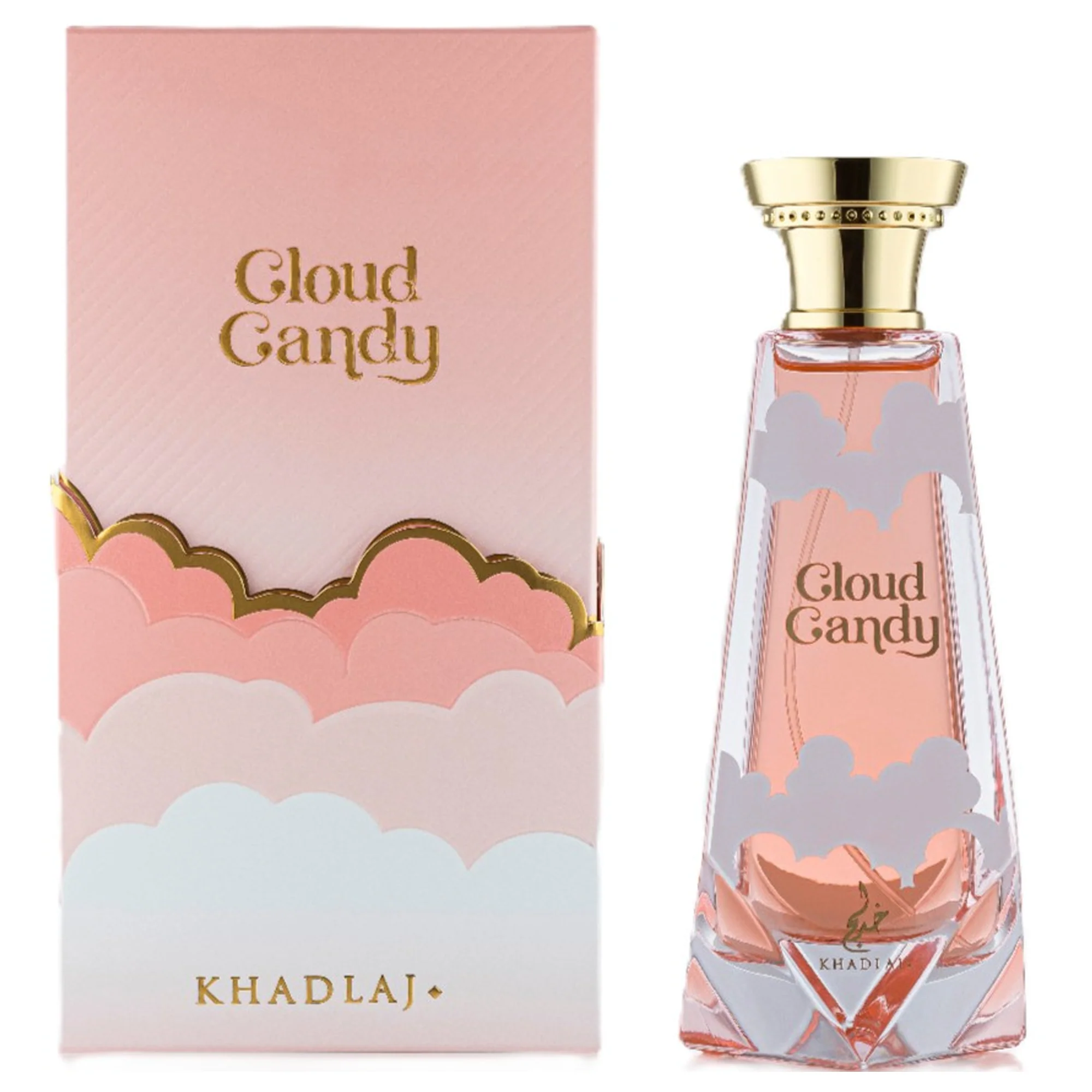 Khadlaj Ultimate 5 PC Cream Velvet, Cloud Candy, Nuha Vanilla Pearl, Nuha Cherry Blush & Peach Velvet Fragrance Bundle for Women - Image 5