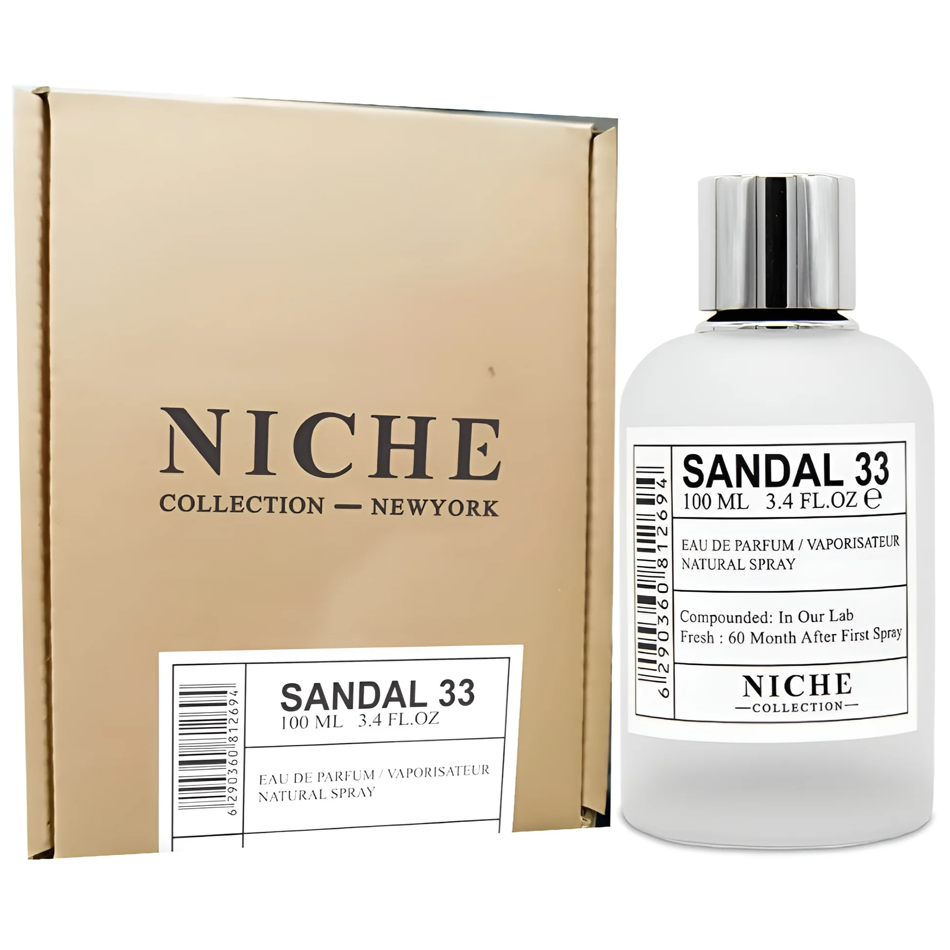 Khalis Sandal 33 Niche Collection Eau de Parfum for Everyone - Image 2