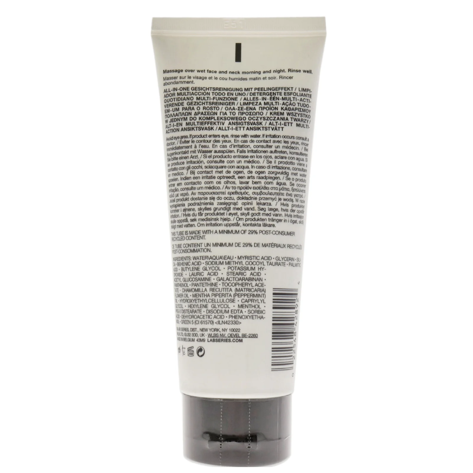 Lab Series All-in-One Multi Action Face Wash for Men - Image 2