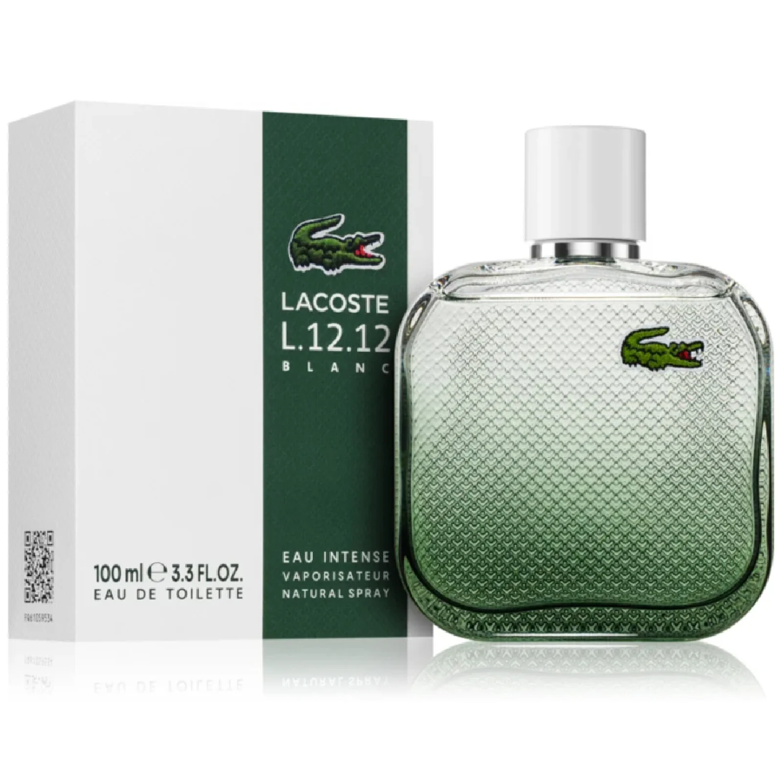 Lacoste L.12.12 Blanc Eau Intense Eau de Toilette for Men - Image 2