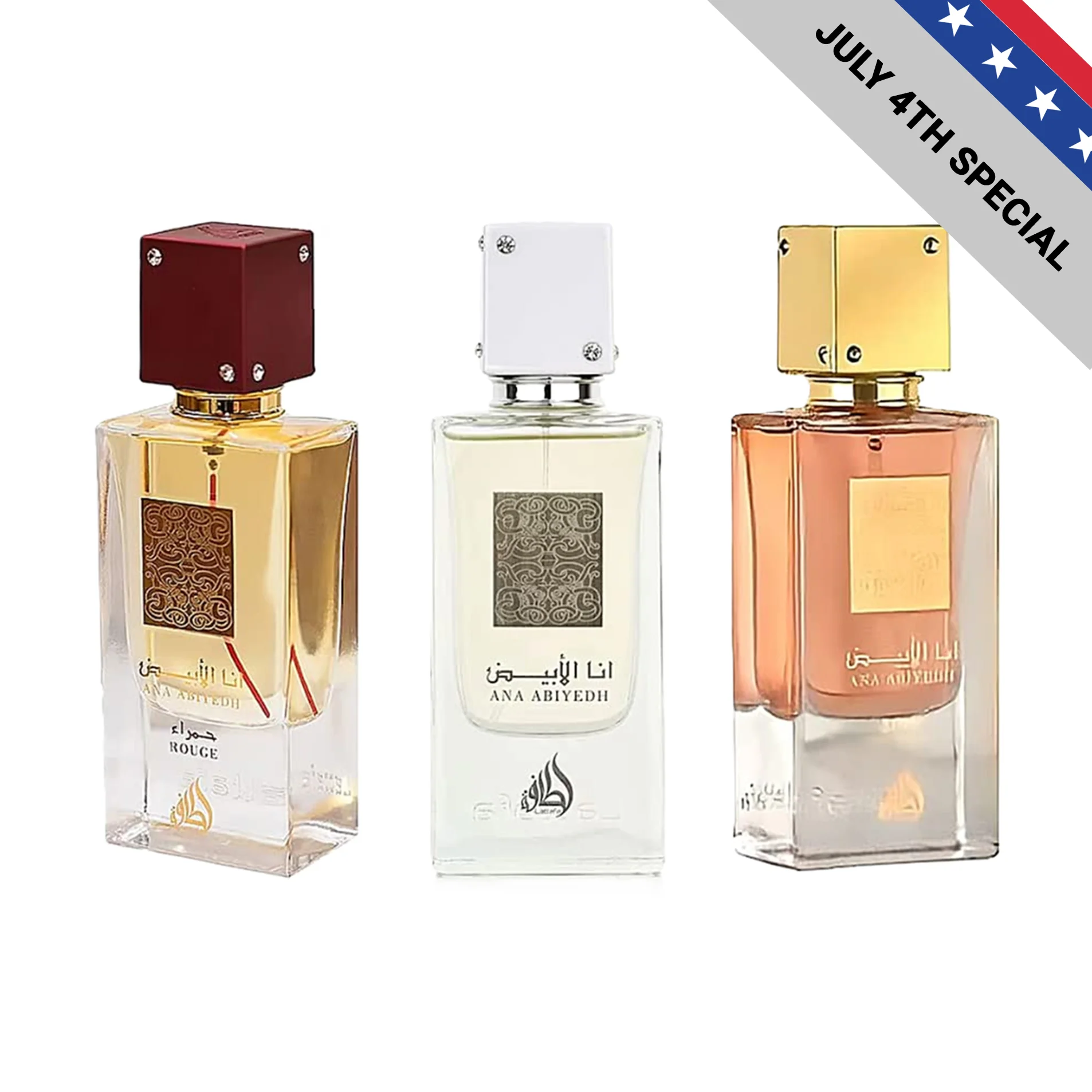 Lattafa Ana Abiyedh 3 Pcs Fragrance Bundle for Everyone - Image 5