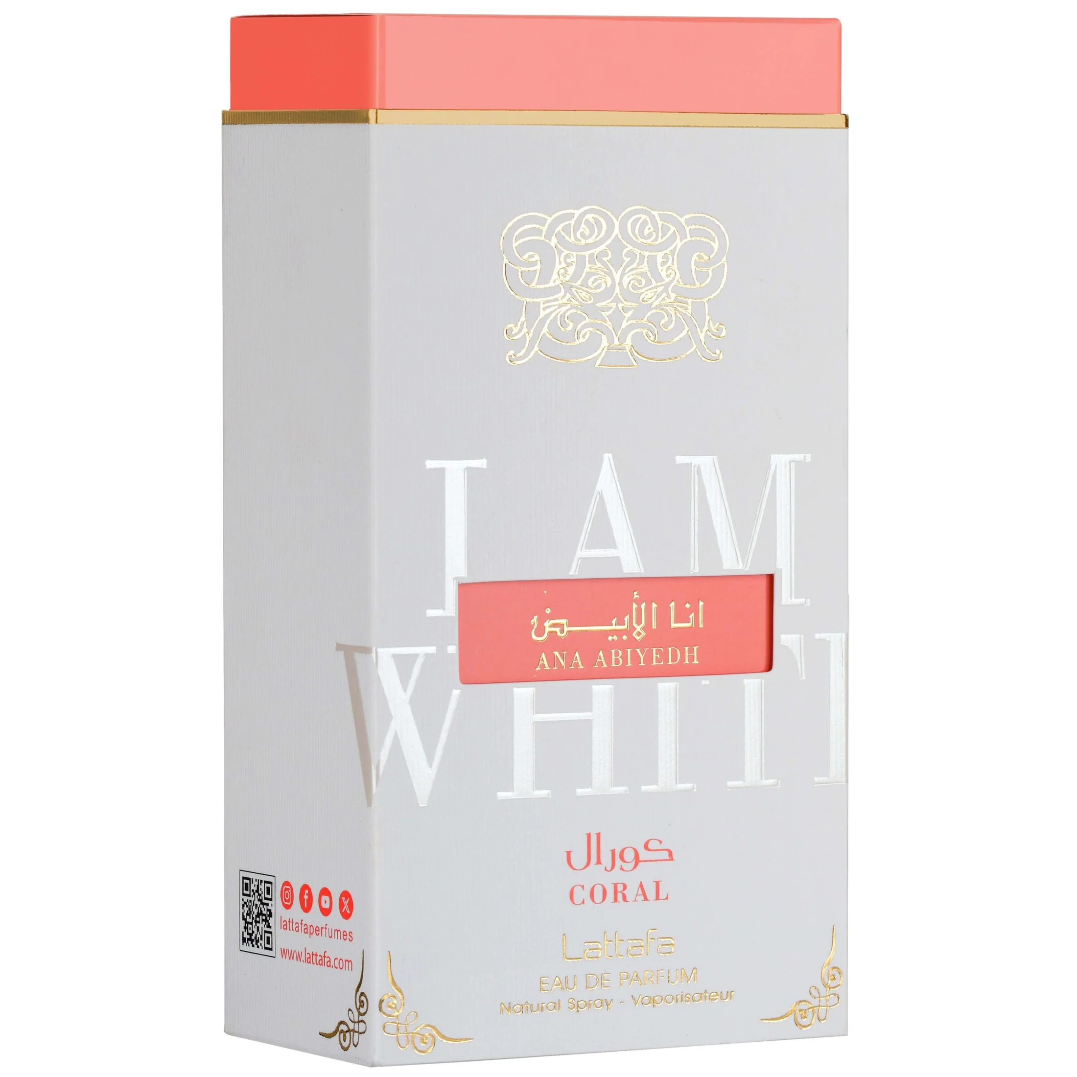 Lattafa Ana Abiyedh Coral Eau de Parfum for Everyone - Image 3