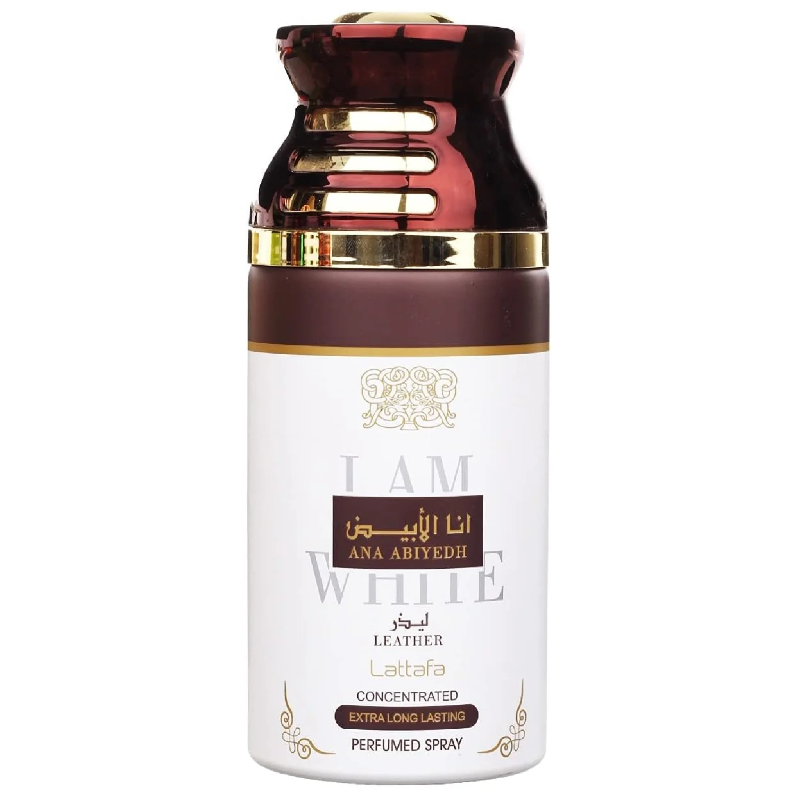 Lattafa Ana Abiyedh Leather Deodorant Spray for Everyone