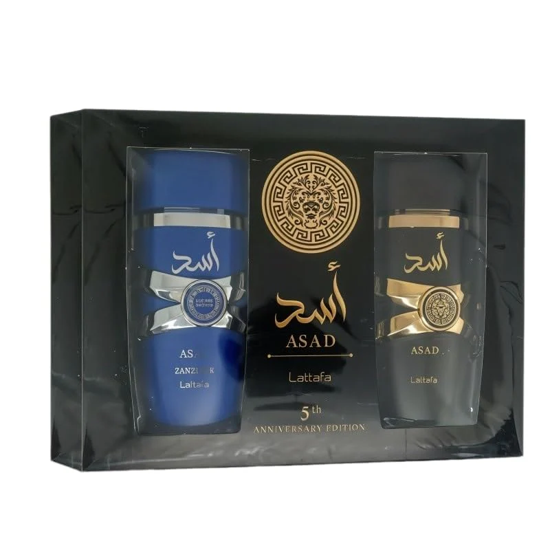 Lattafa Asad 5th Anniversary Edition Gift Set for Men - Image 2