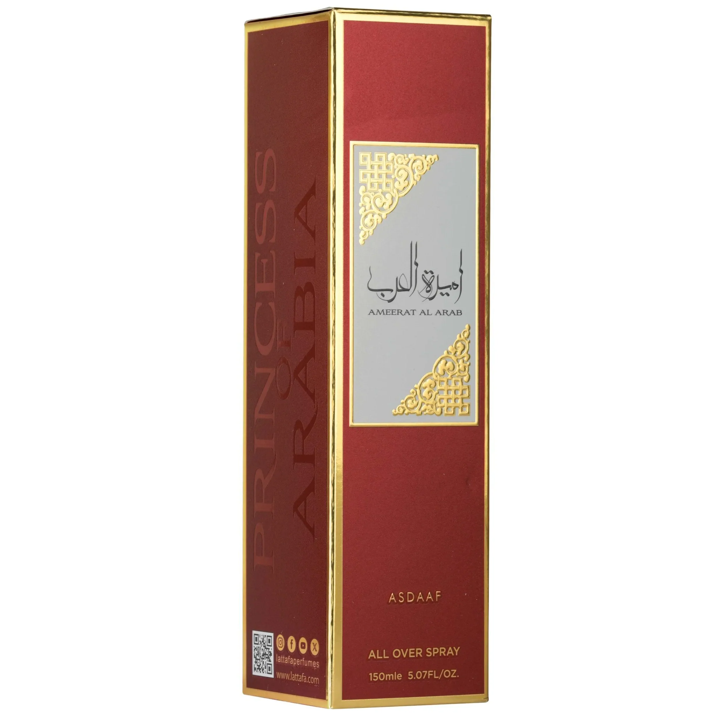 Lattafa Asdaaf Ameerat Al Arab All Over Spray for Women - Image 3