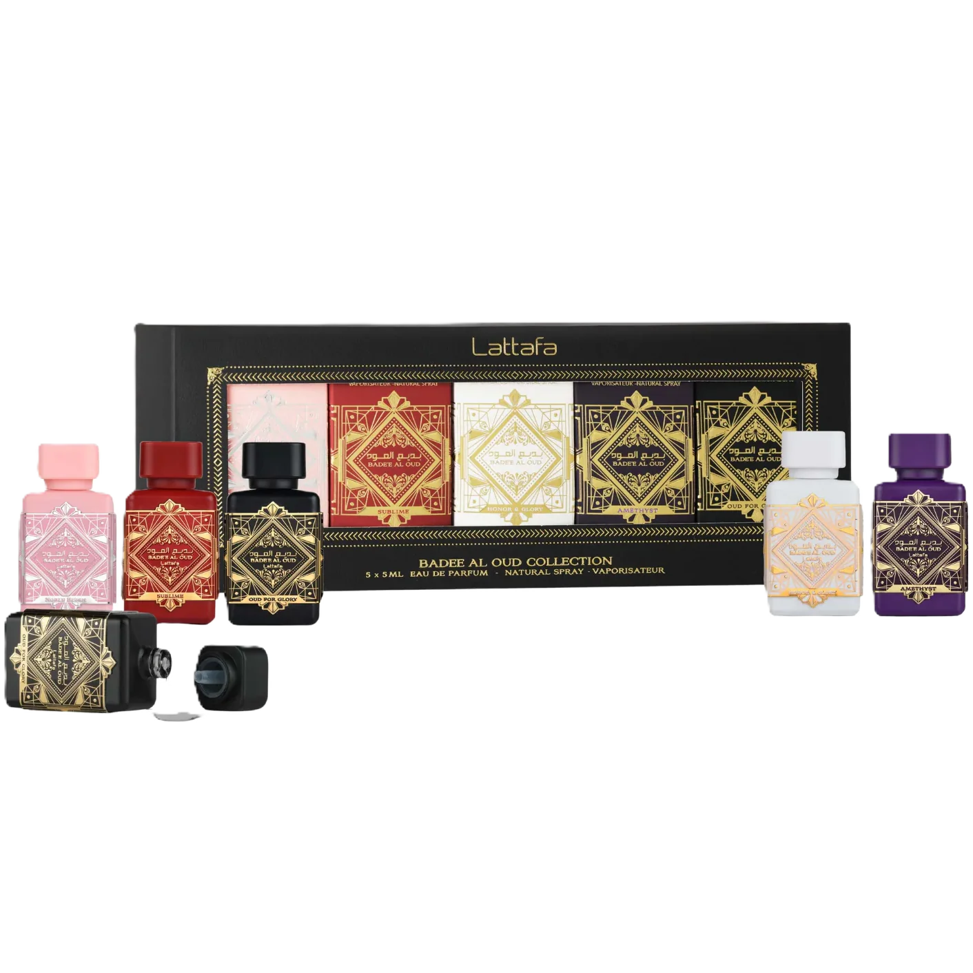 Lattafa Bade'e Al Oud 4 Pcs Eau de Parfum for Everyone