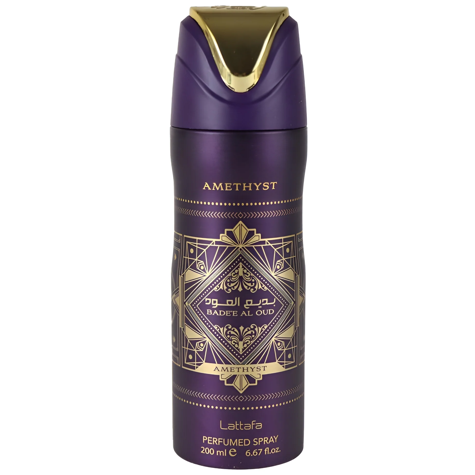 Lattafa Bade'e Al Oud Amethyst Deodorant Spray for Everyone