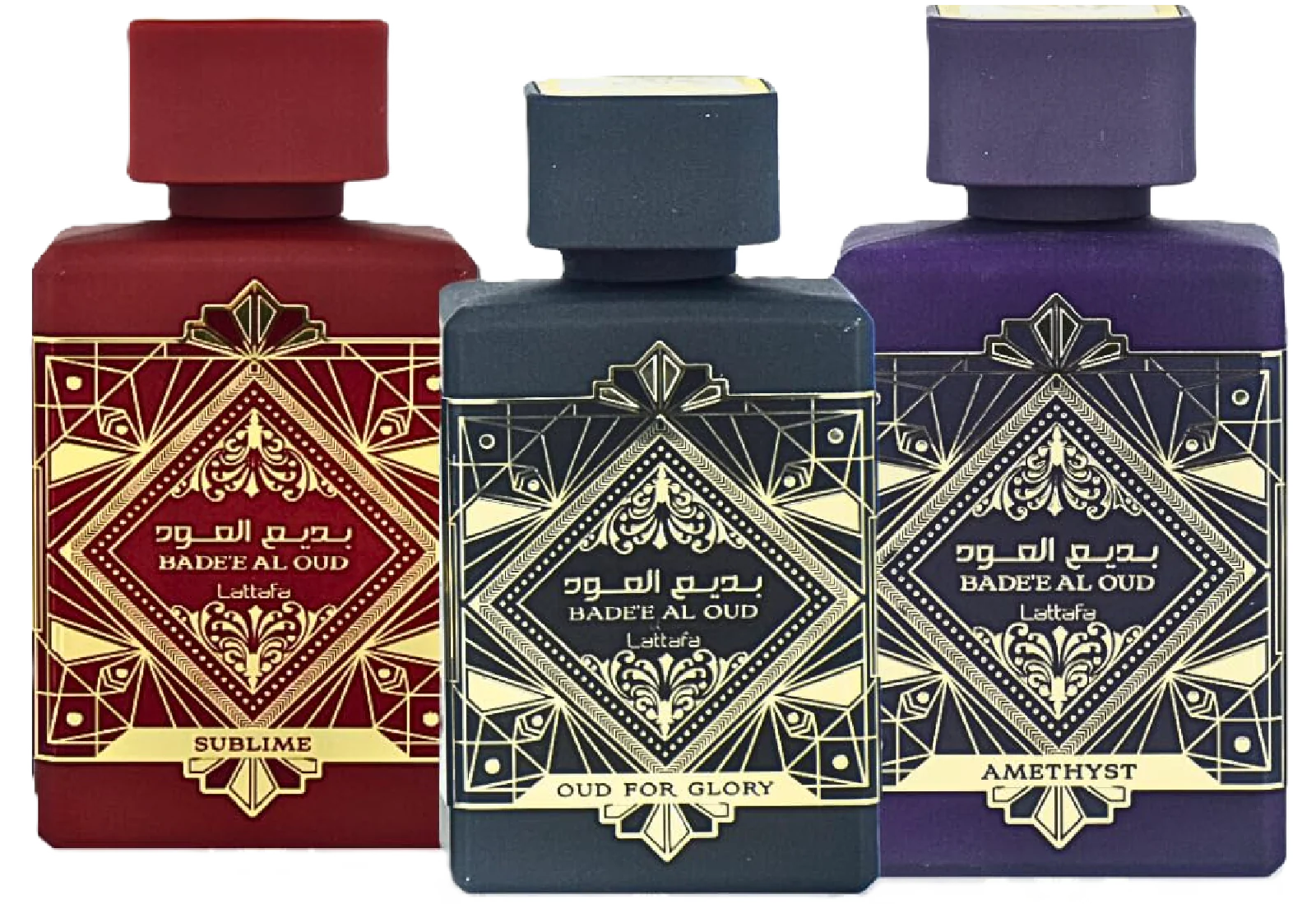 Lattafa Bade'e Al Oud Fragrance Bundle for Everyone